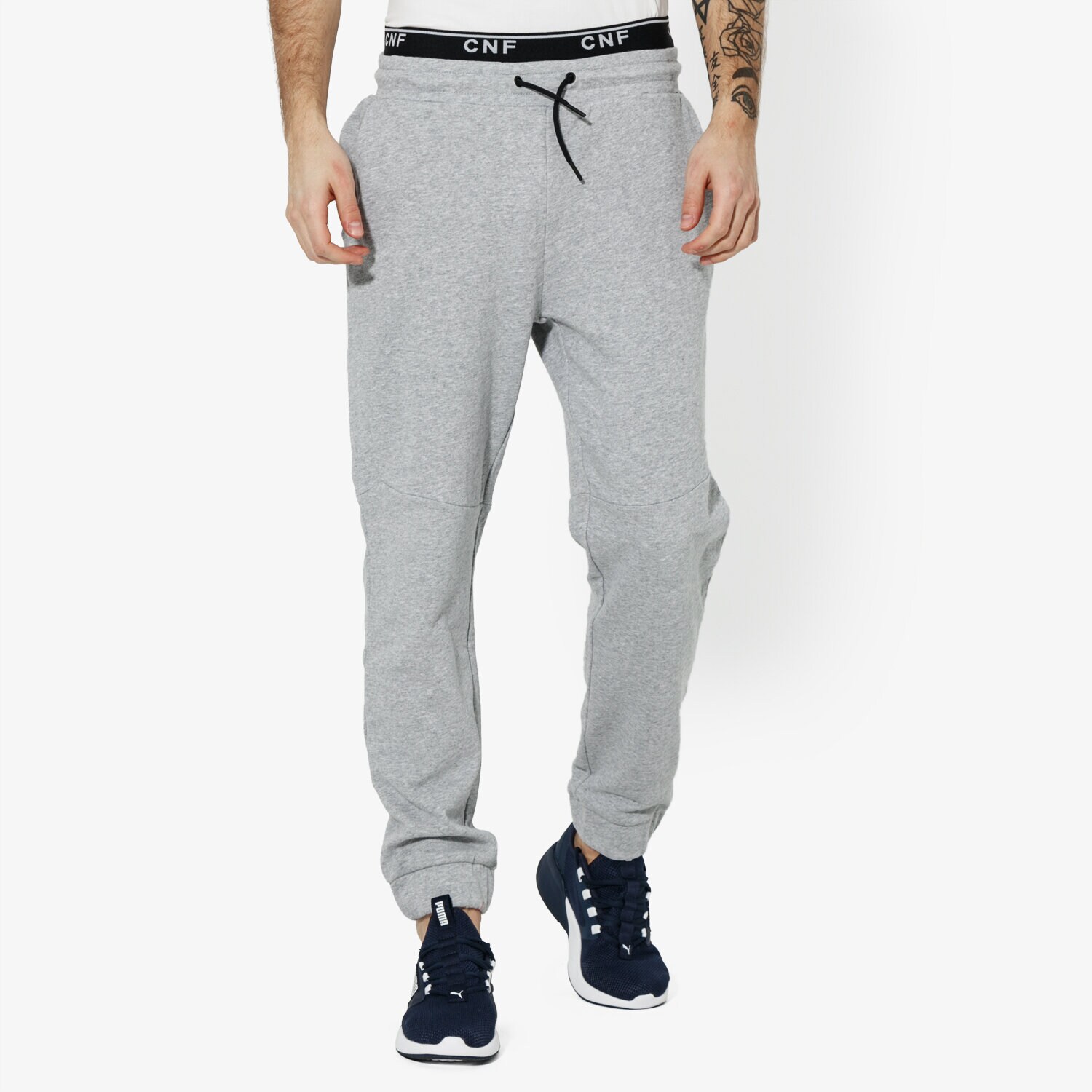 Bărbați pantaloni CONFRONT PANTALONI RUBBER PANTS CF19SPM30001 Gri