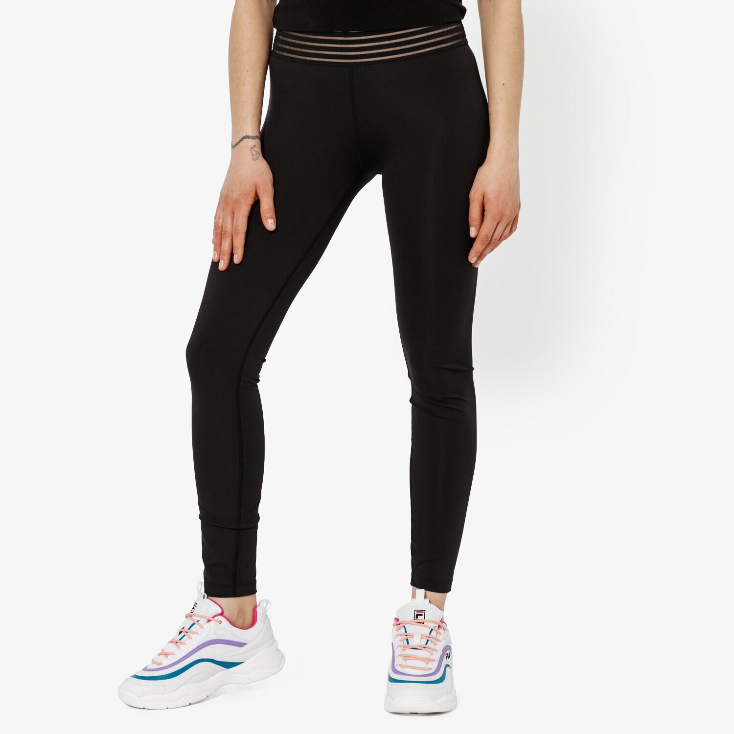 Femei pantaloni CONFRONT PANTALONI  STATUE CF19SPD05001 Negru