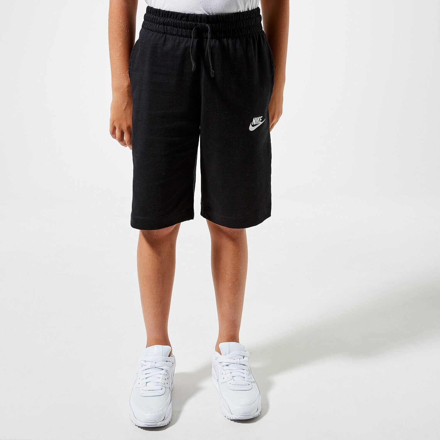 Pantaloni scurți și rochii pentru copii NIKE PANTALONI SCURȚI BOYS' SPORTSWEAR SHORT 805450-011 Negru