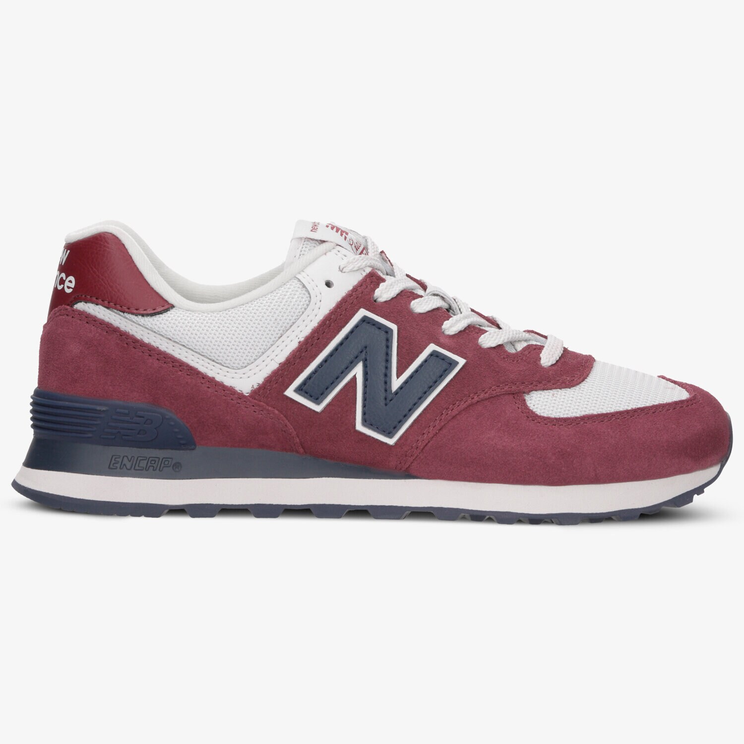 Barbați pantofi sport NEW BALANCE ML574ESW ML574ESW Bordo