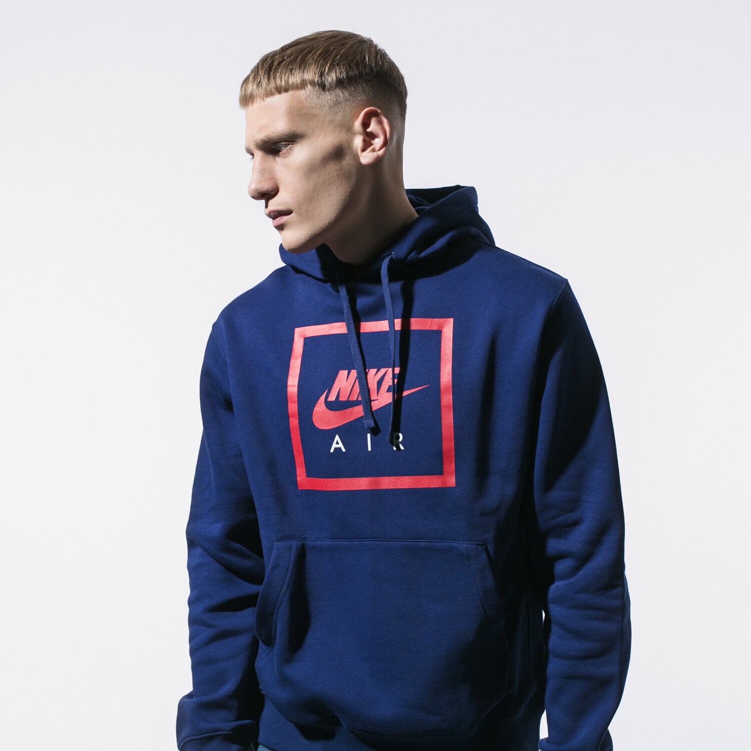 Bărbați bluză NIKE BLUZĂ CU GLUGĂ M NSW PO HOODIE  CI1052-492 Bleumarin