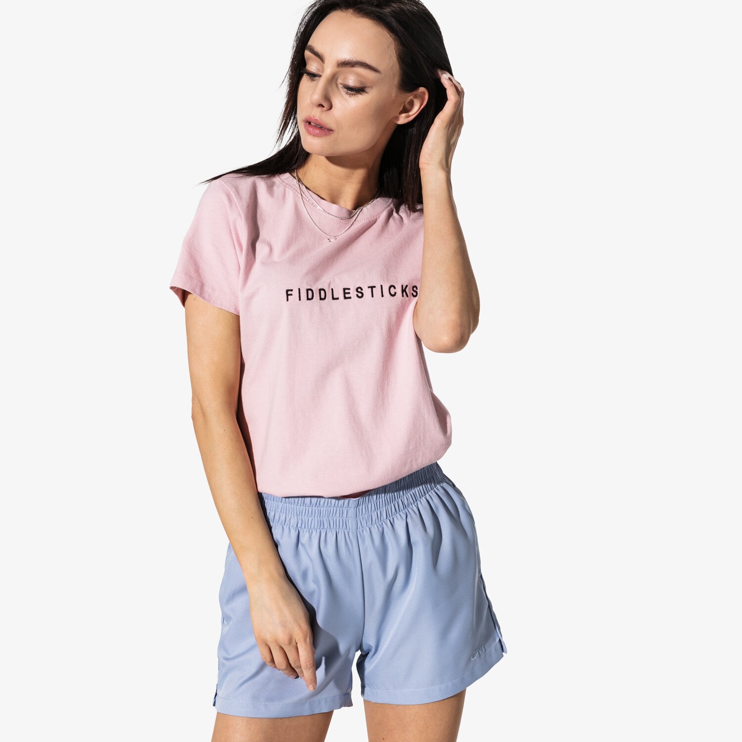 Femei tricou CONFRONT TRICOU SS FIDDLESTICKS TEE CF19TSD27001 Roz