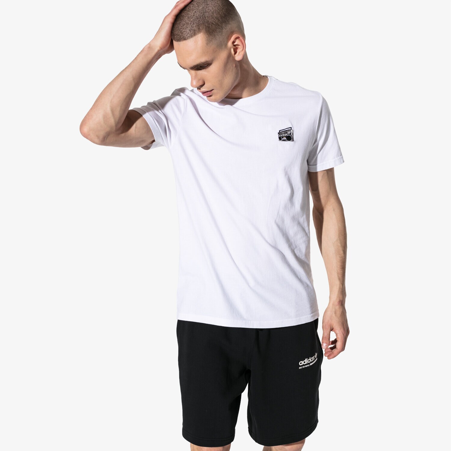Bărbați tricou CONFRONT TRICOU SS RECORDER CF19TSM71001 Alb