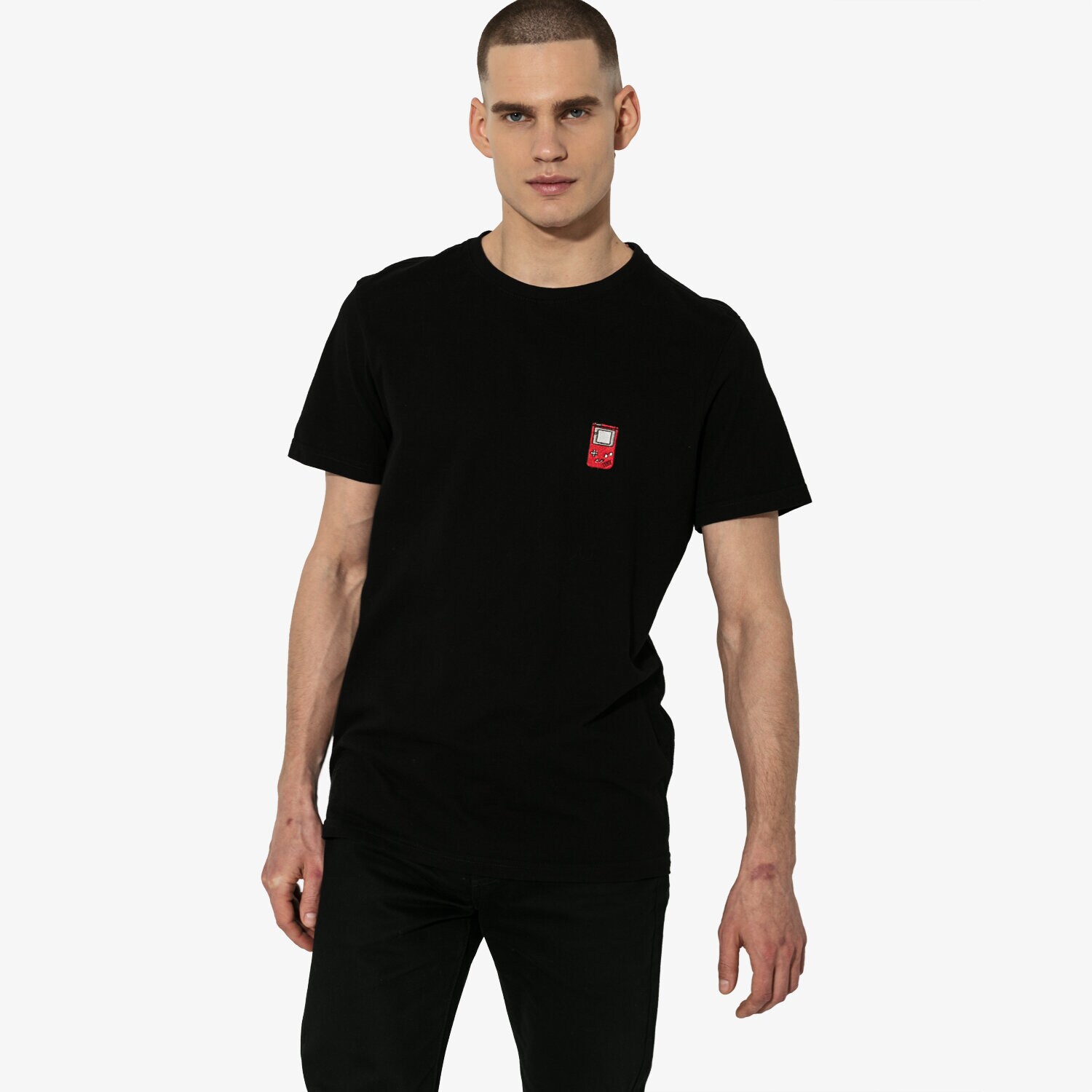 Bărbați tricou CONFRONT TRICOU SS GAMEBOY CF19TSM72001 Negru