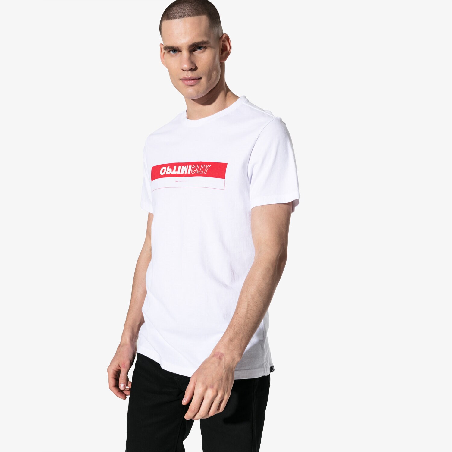 Bărbați tricou CONFRONT TRICOU SS DIVER CF19TSM86001 Alb