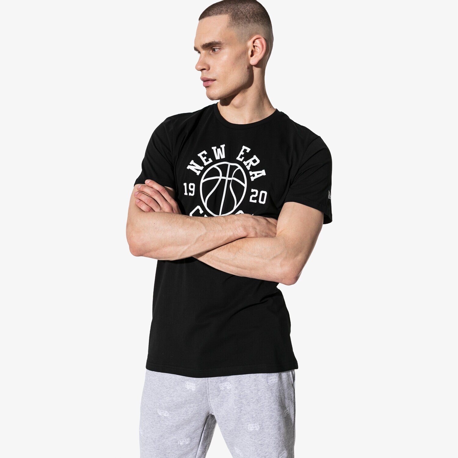 Bărbați tricou NEW ERA TRICOU SS NE BASKETBALL