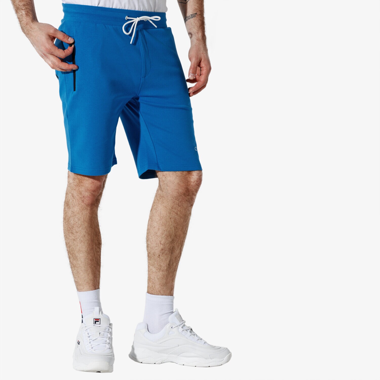 Femei pantaloni scurți CONFRONT PANTALONI SCURȚI CNF ELASTIC SHORTS CF19SZM33003 Albastru