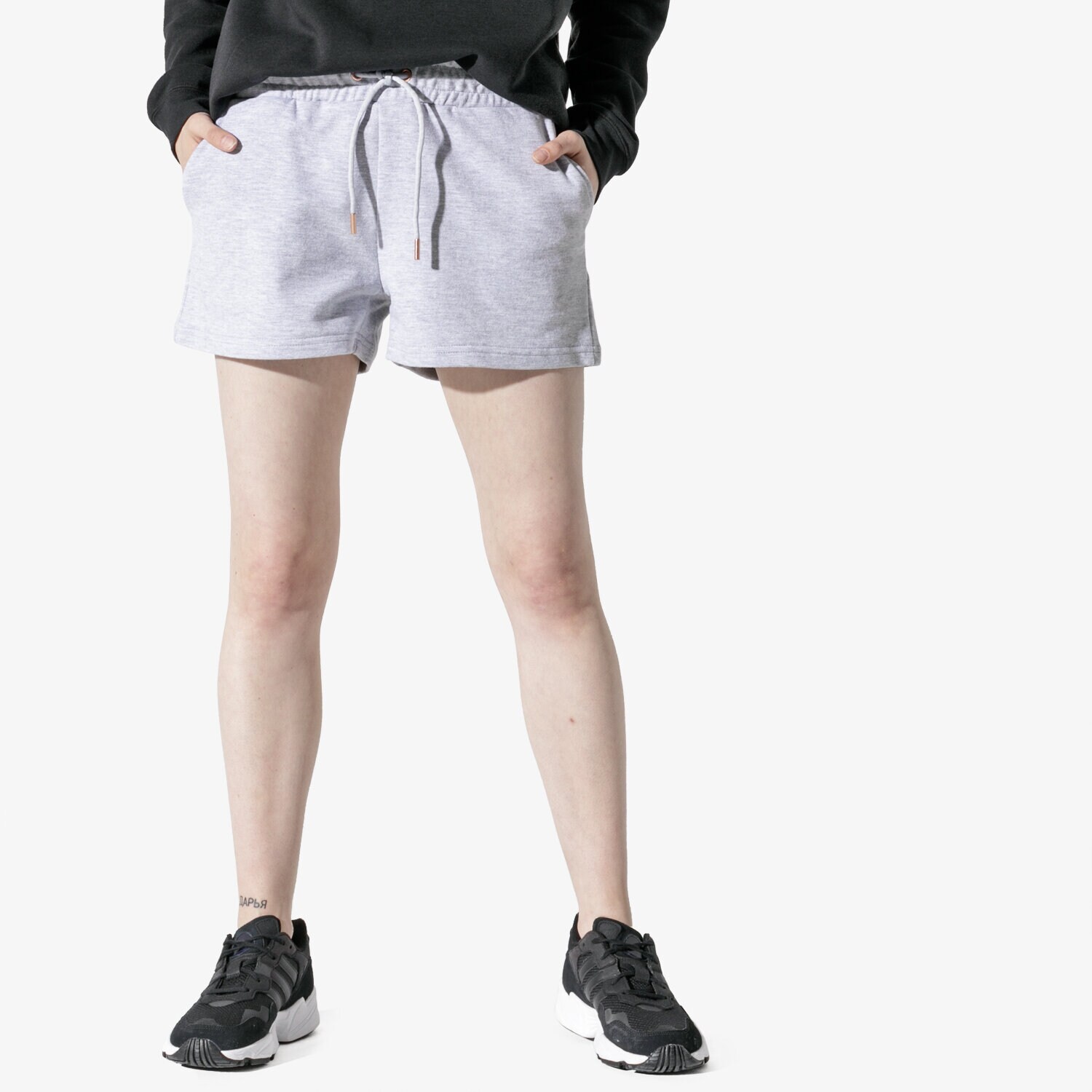 Femei pantaloni scurți CONFRONT PANTALONI SCURȚI LILLY CF19SZD05001 Gri