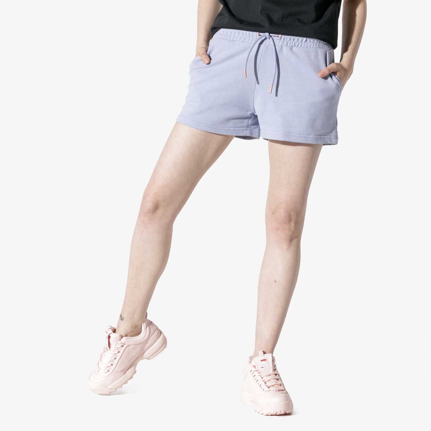 Femei pantaloni scurți CONFRONT PANTALONI SCURȚI LILLY CF19SZD05003 Albastru