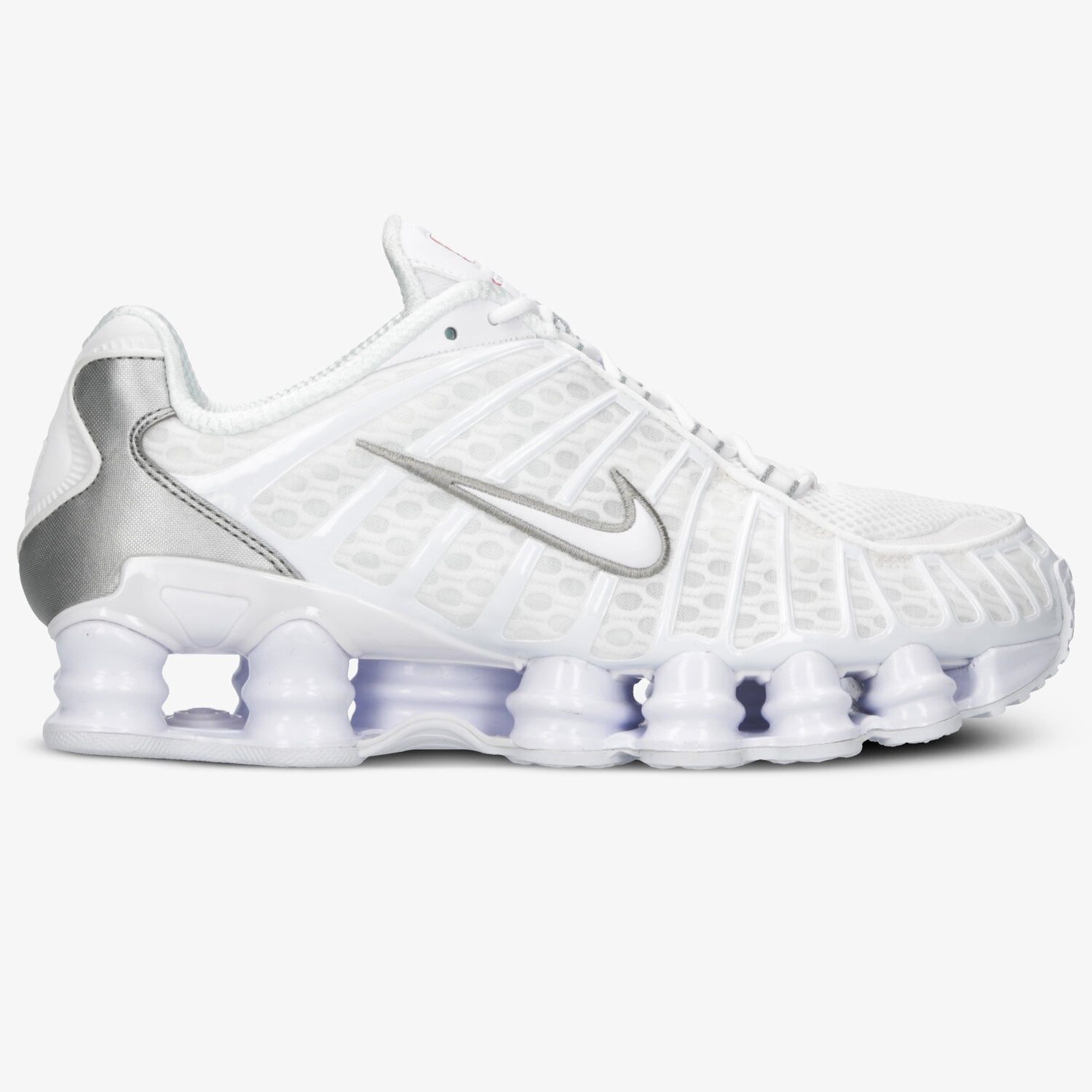 Barbați pantofi sport NIKE SHOX TL AV3595-100 Alb
