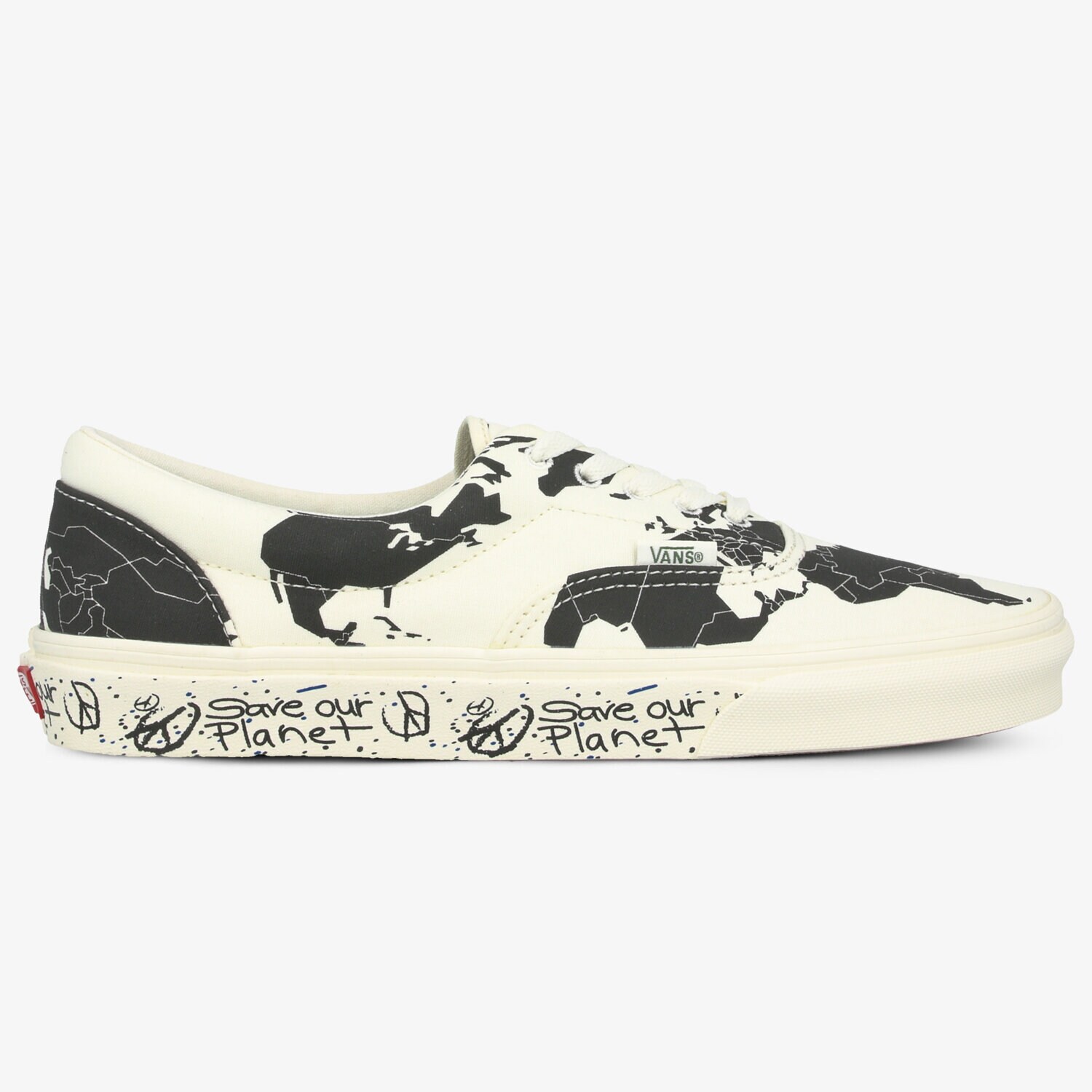 Barbați pantofi sport VANS UA ERA (SAVE OUR PLANET) VN0A4BV4TGP1 Alb
