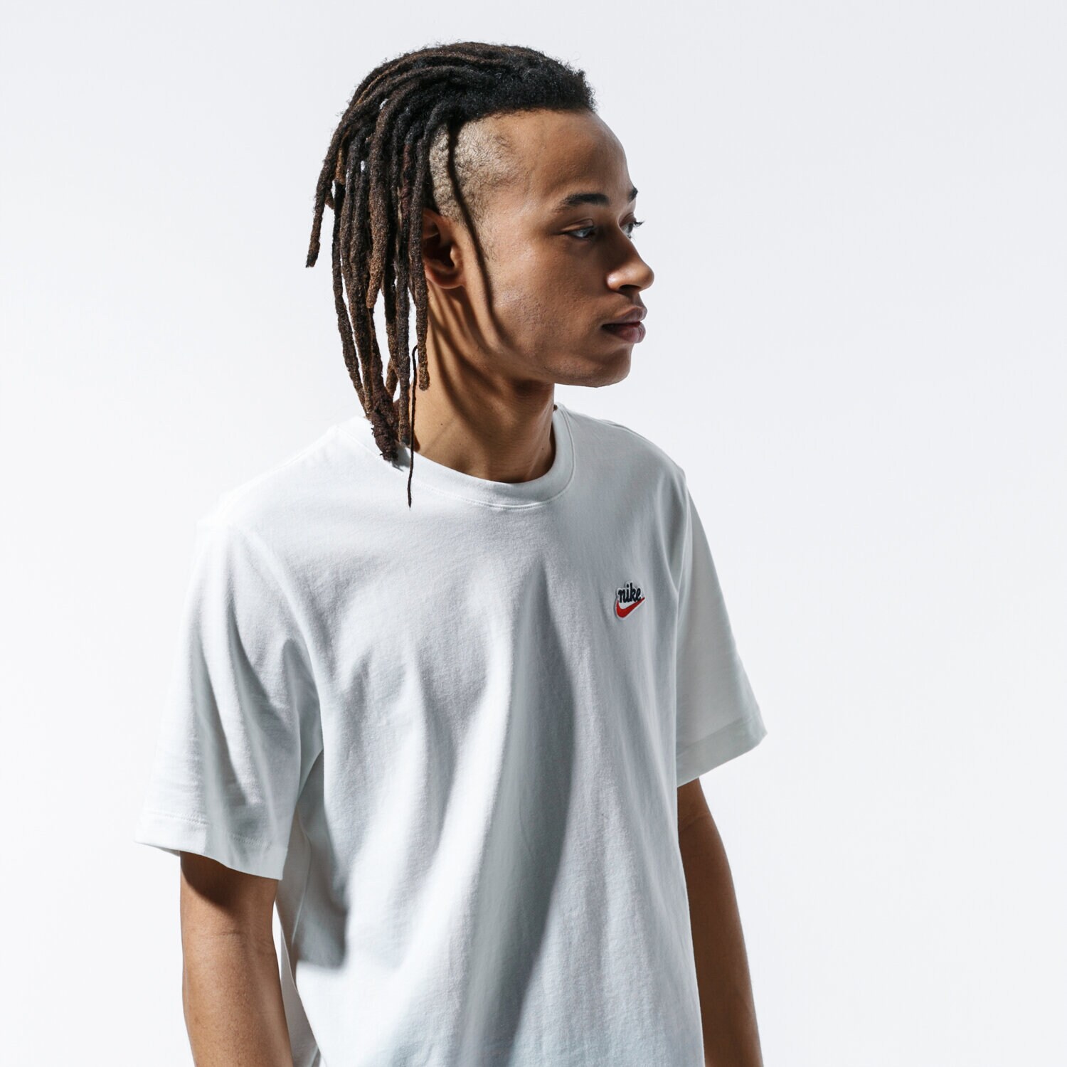 Bărbați tricou NIKE TRICOU M NSW TEE HERITAGE + BV7882-133 Alb