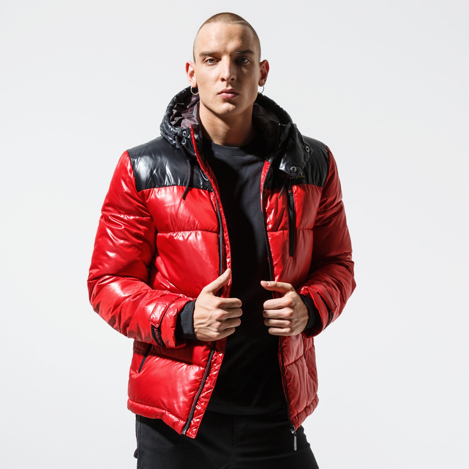 Bărbați eacă de iarnă CONFRONT JACHETĂ DE IARNĂ MAKALU RED JKT CF39KUM36001 Roșu