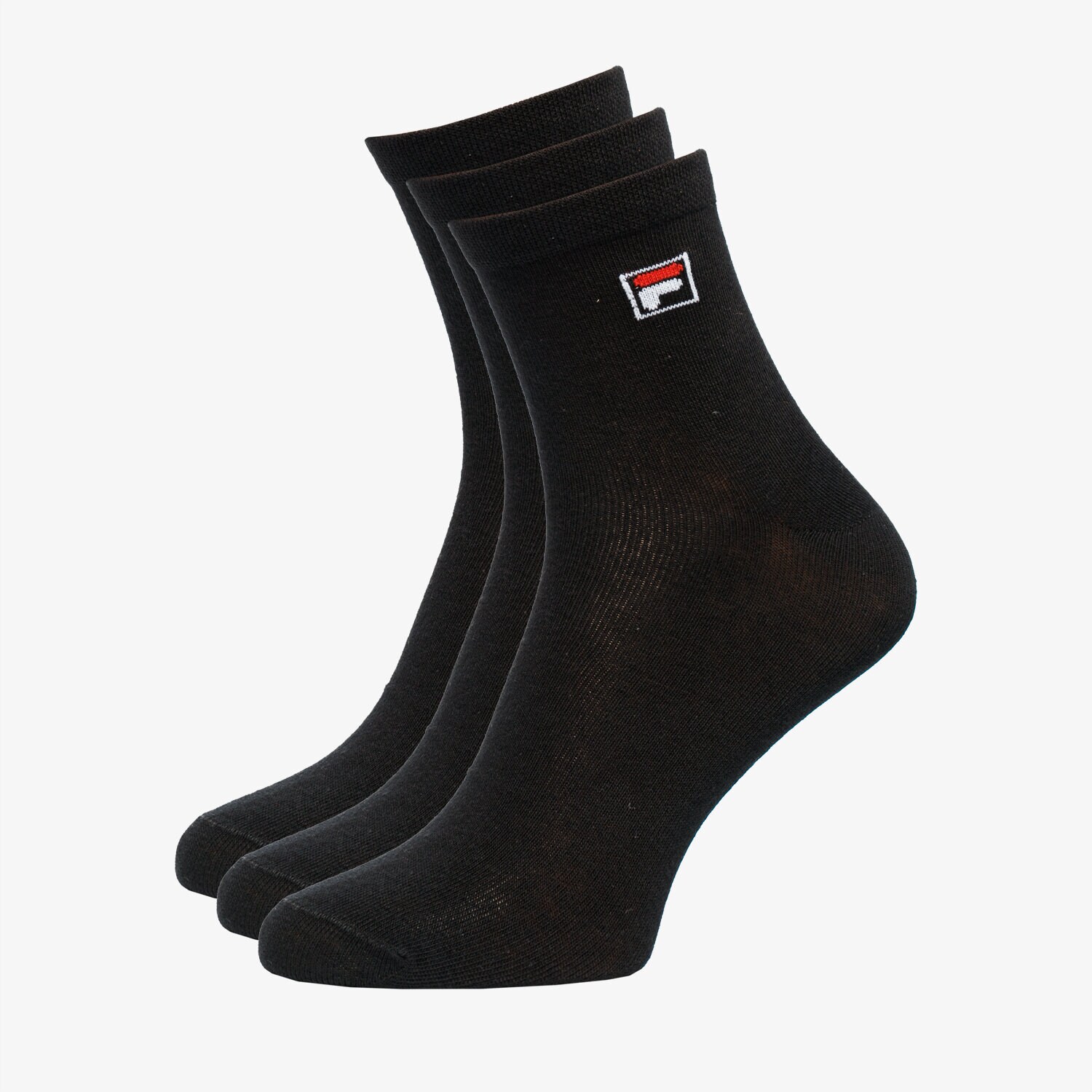 Femei șosete FILA ȘOSETE STREET 3PACK F9303 BLACK F9303200 Negru