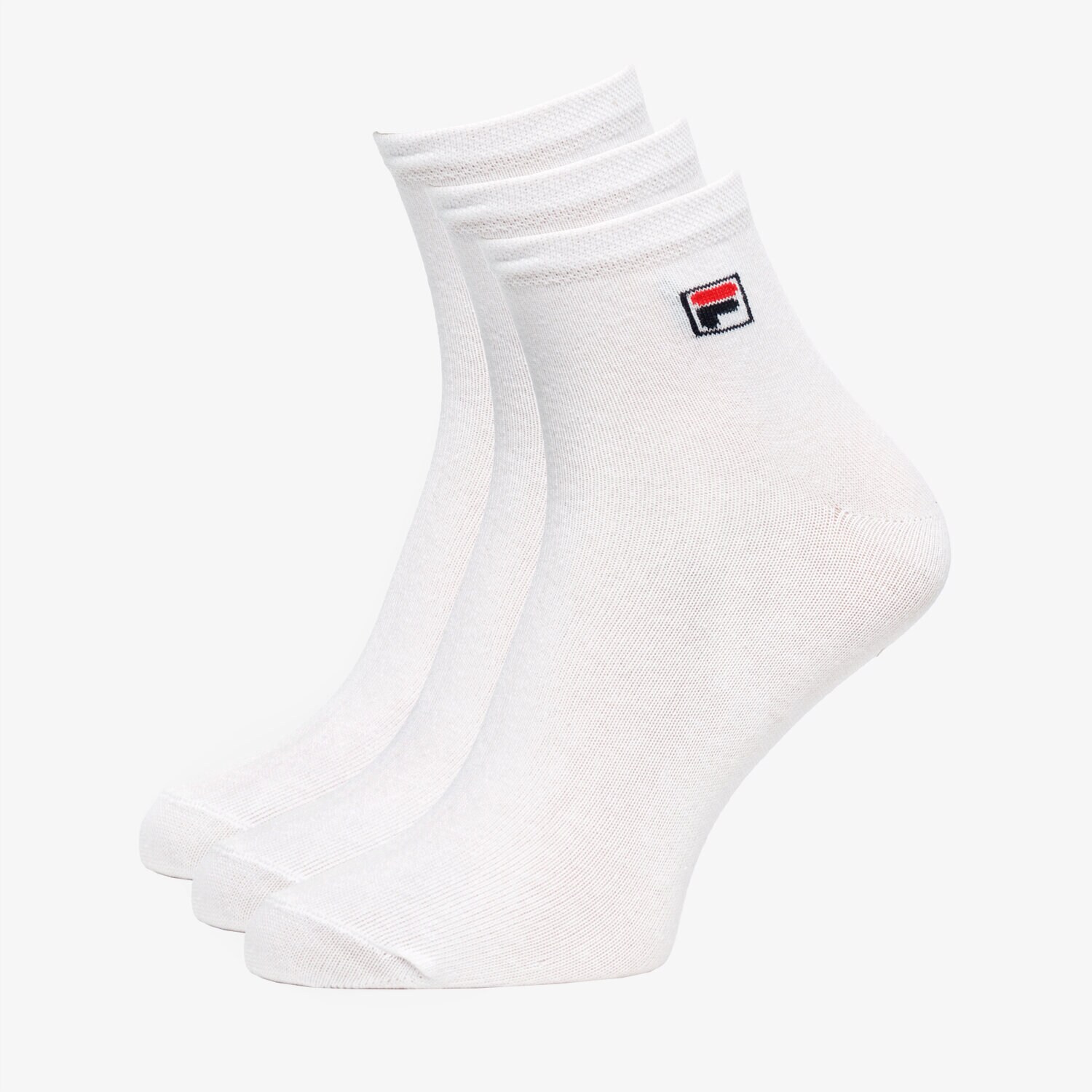 Femei șosete FILA ȘOSETE STREET 3PACK F9303 WHITE F9303300 Alb