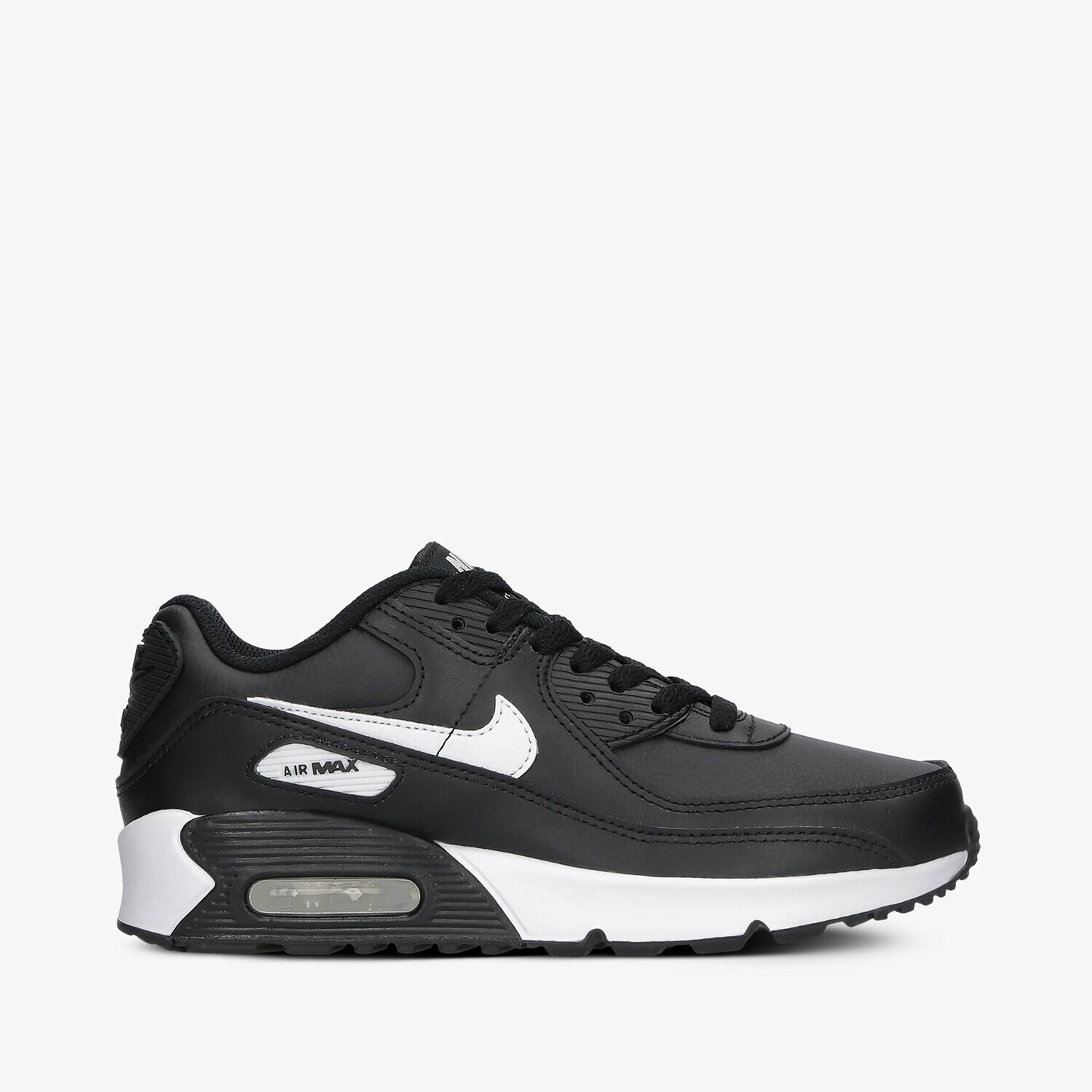 Copii pantofi sport NIKE AIR MAX 90 LEATHER  CD6864-010 Negru