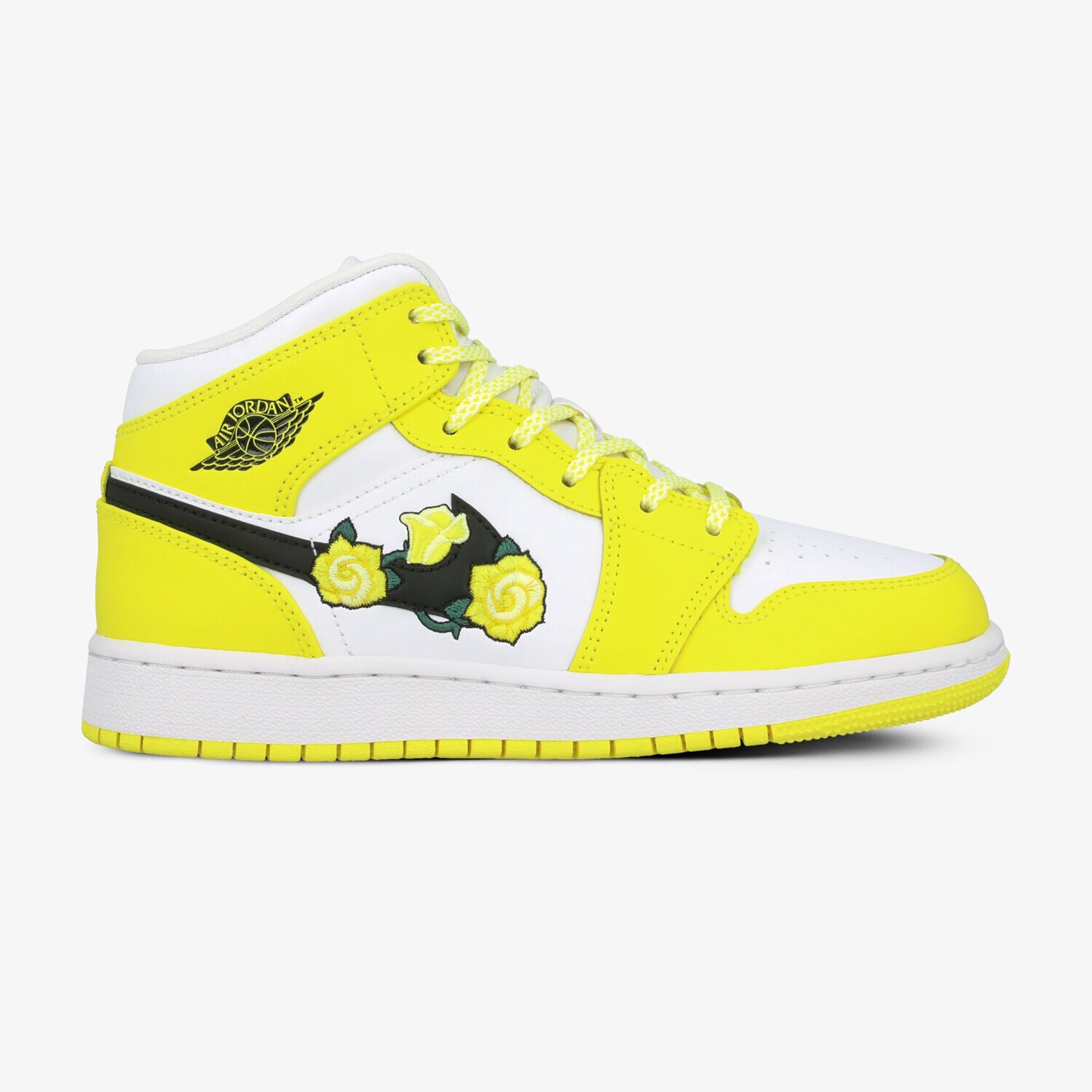 Copii pantofi sport AIR JORDAN 1 MID SE AV5174-700 Galben