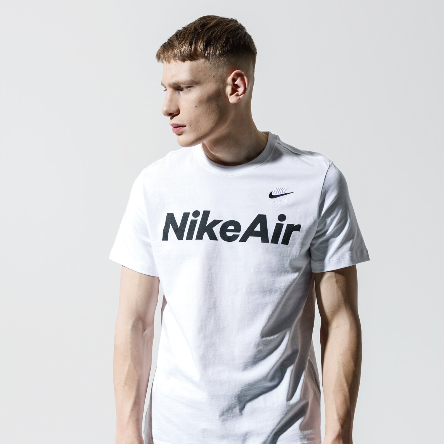 Bărbați tricou NIKE TRICOU AIR CK2232-100 Alb