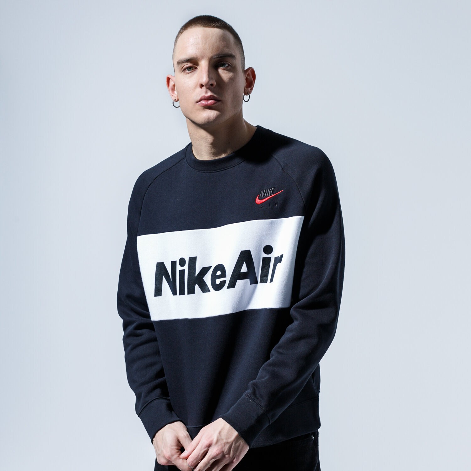 Bărbați bluză NIKE BLUZĂ AIR CJ4827-010 Negru
