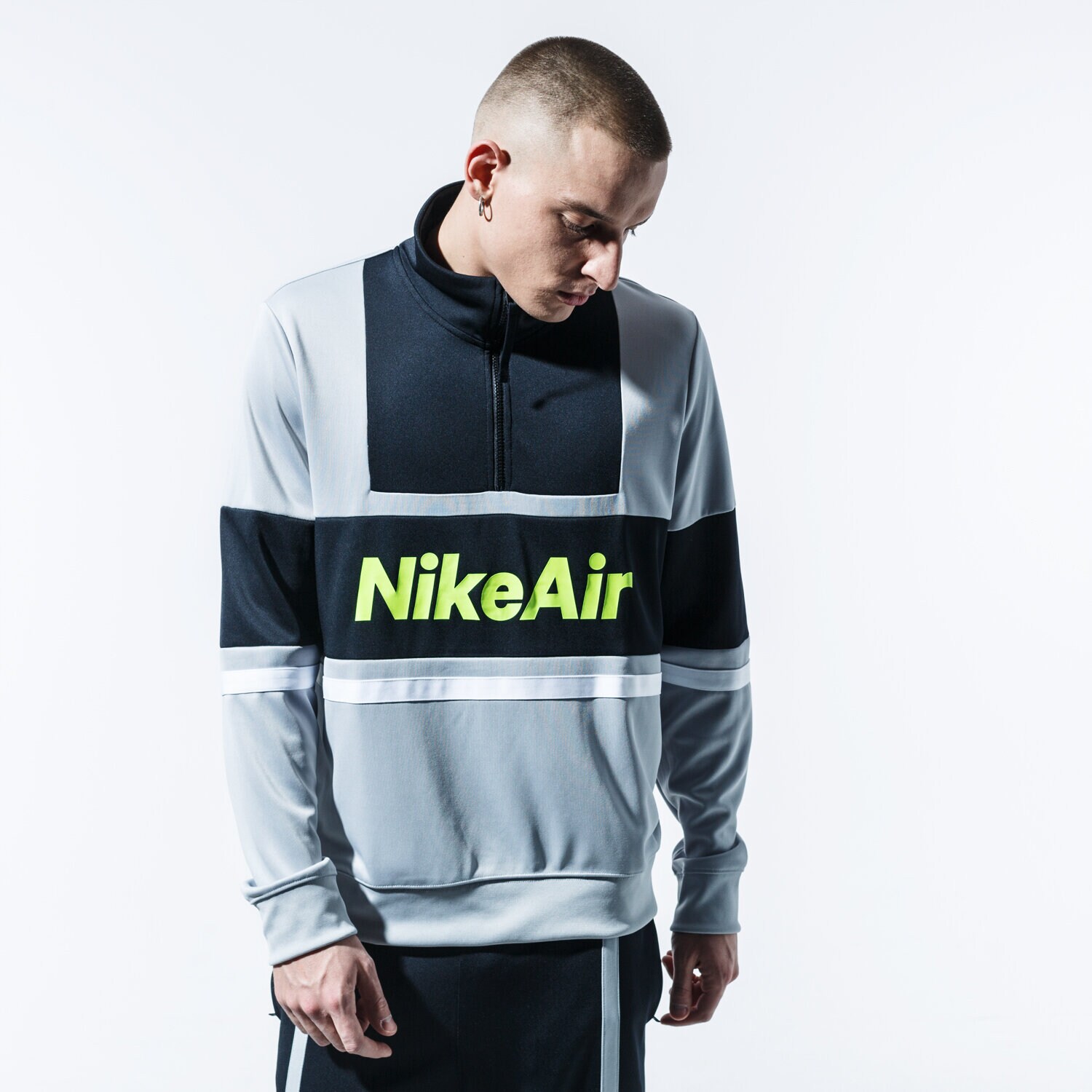 Bărbați bluză NIKE BLUZĂ AIR CJ4836-077 Gri