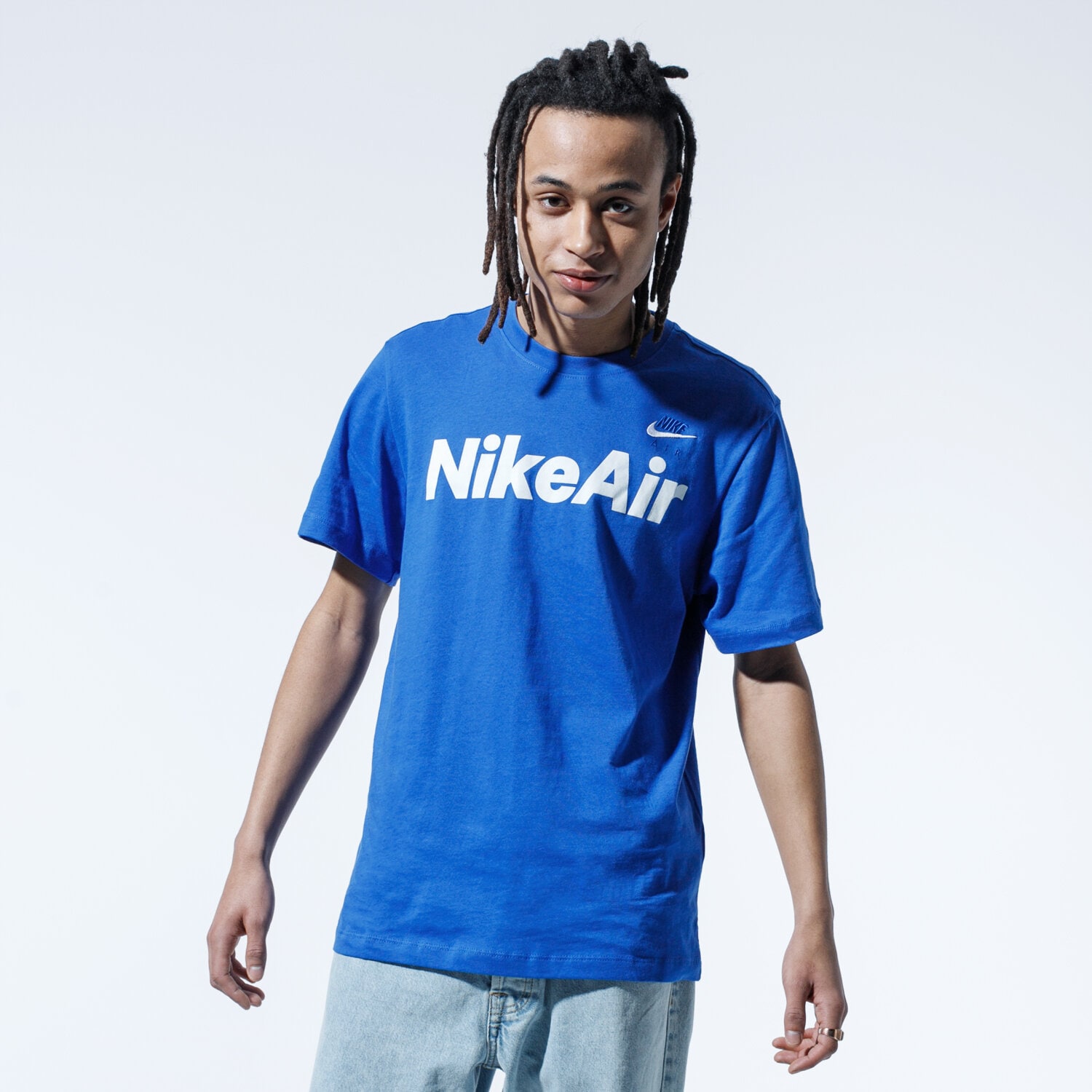 Bărbați tricou NIKE TRICOU AIR CK2232-480 Albastru