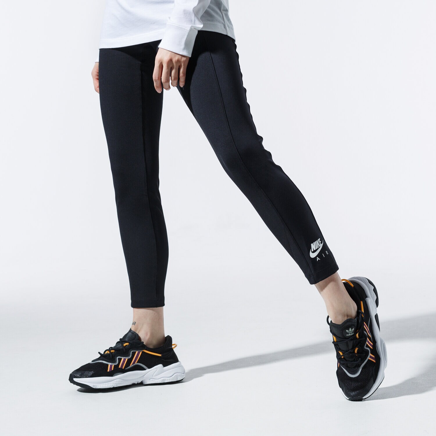 Femei pantaloni NIKE COLANȚI AIR CJ3077-010 Negru