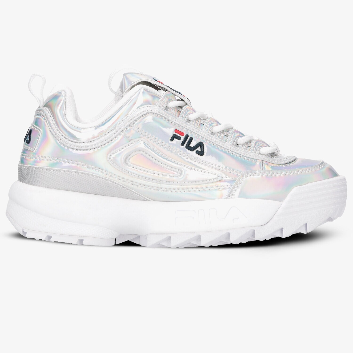 Femei pantofi sport FILA DISRUPTOR M LOW WMN 10107473VW Argintiu