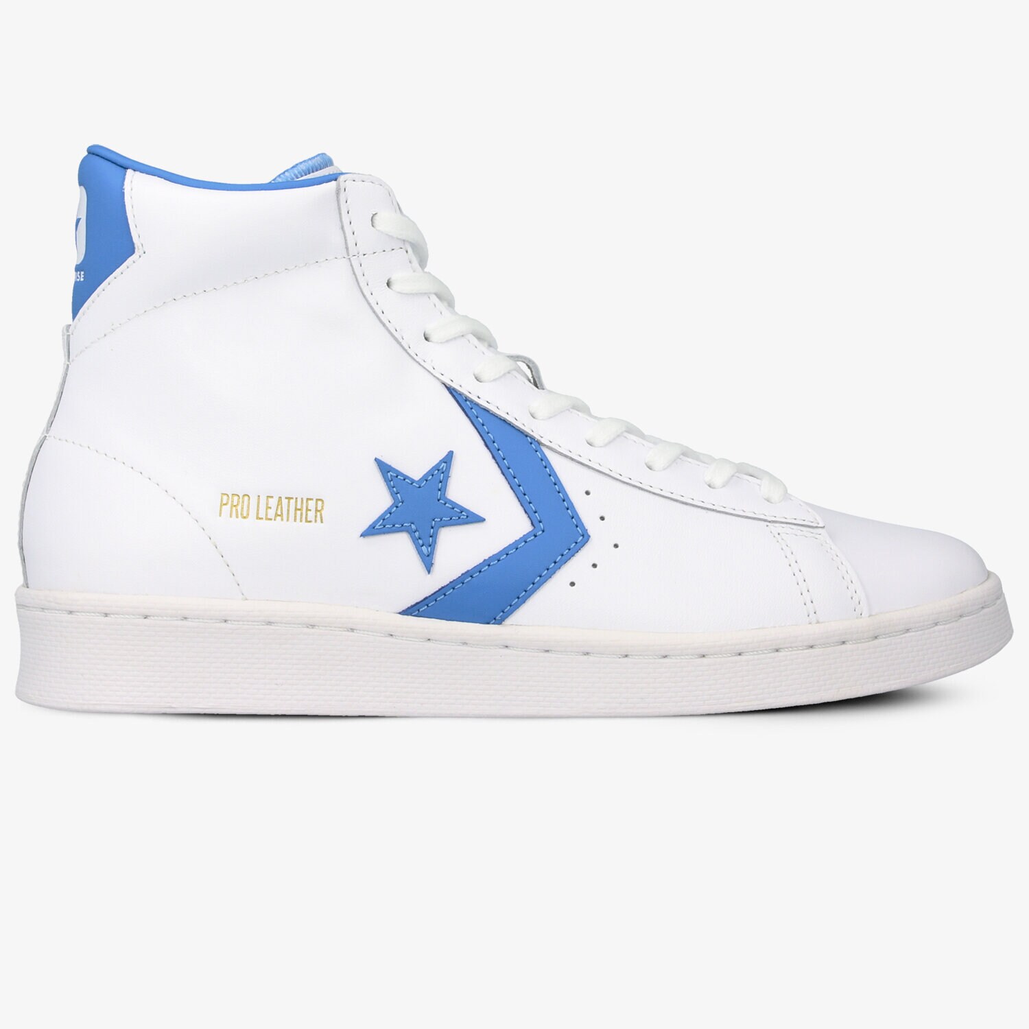 Barbați pantofi sport CONVERSE PRO LEATHER MID 166813C Alb