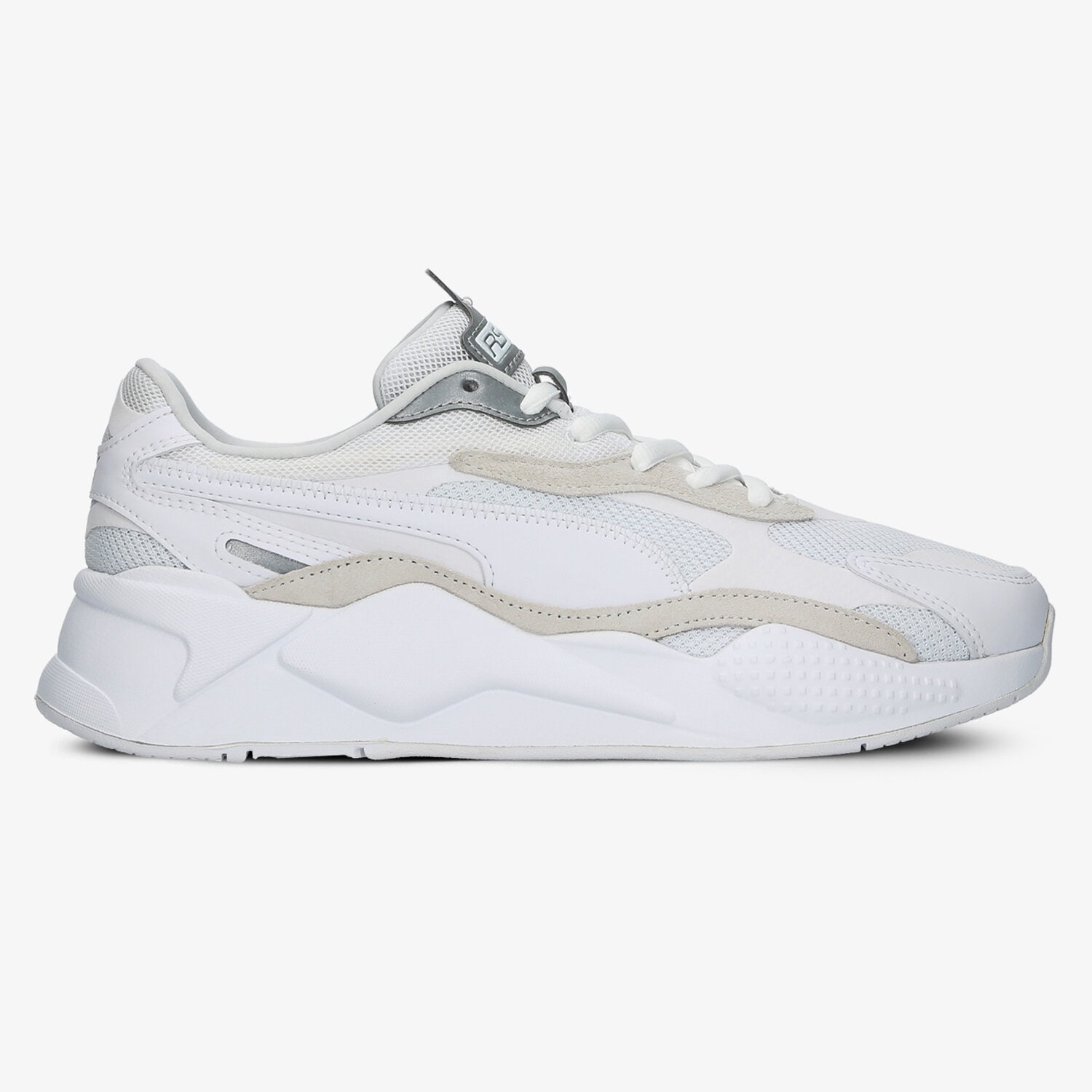 Copii pantofi sport PUMA RS-X³ PUZZLE JR 37235703 Alb