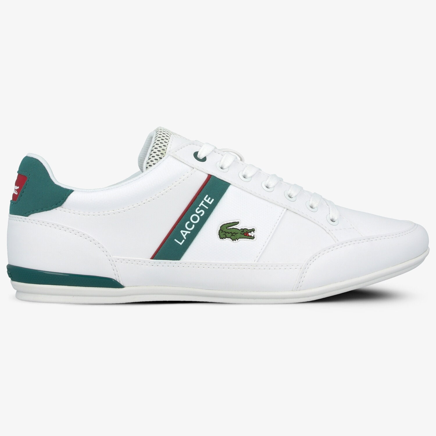 Barbați pantofi sport LACOSTE CHAYMON 120 1 739CMA0011082 Alb