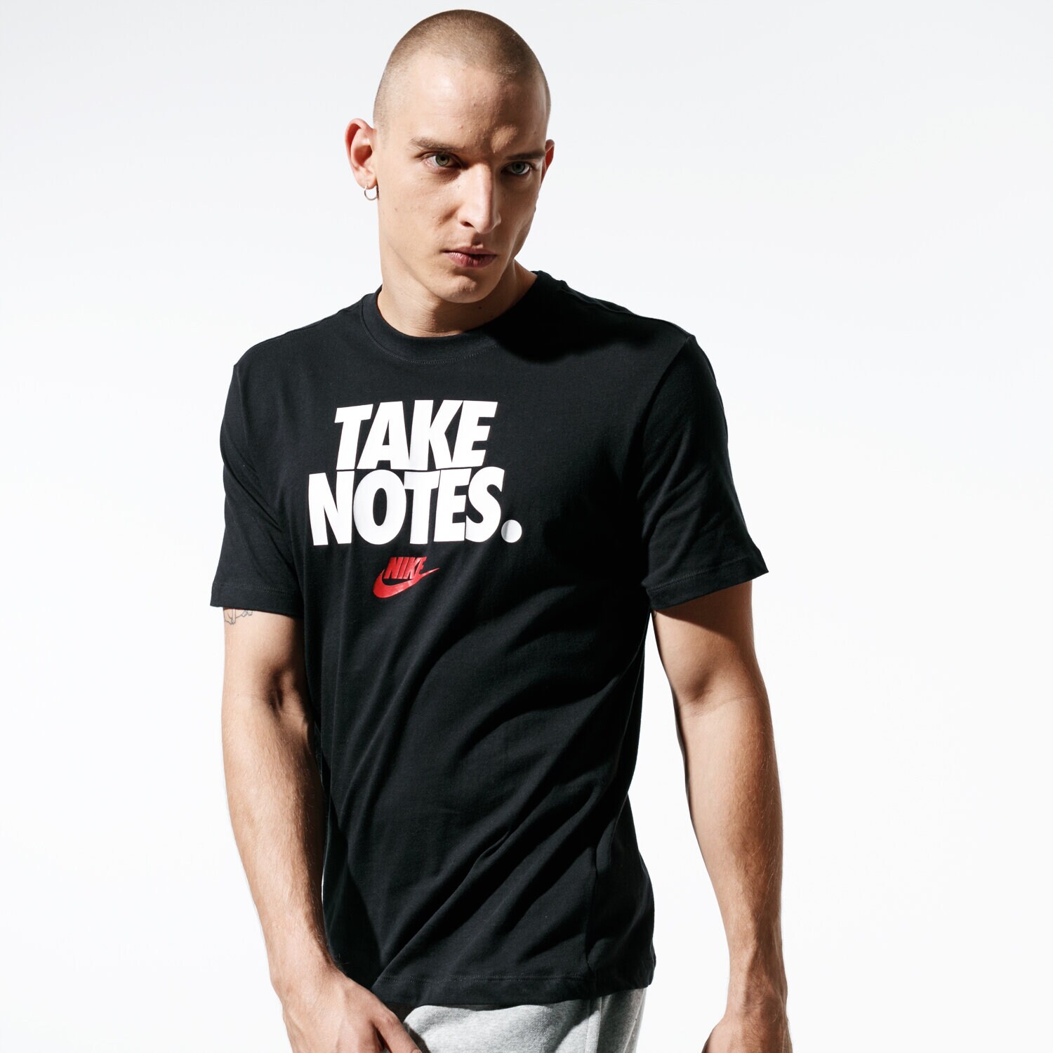 Bărbați tricou NIKE TRICOU SS M NSW SS TEE BTS 2 BV7532-010 Negru
