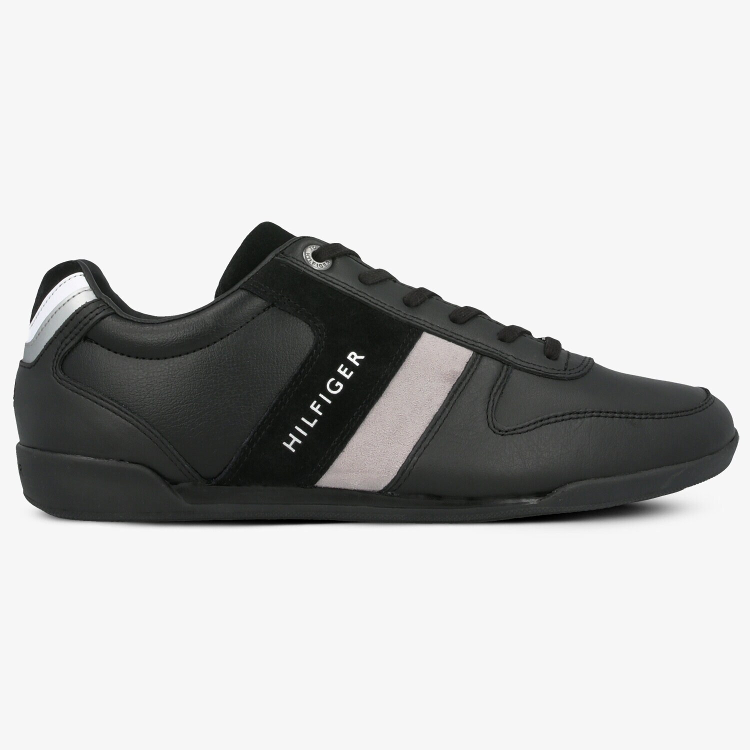 Barbați pantofi sport TOMMY HILFIGER PREMIUM LO CUPSOLE LEATHER FM0FM02664BDS Negru