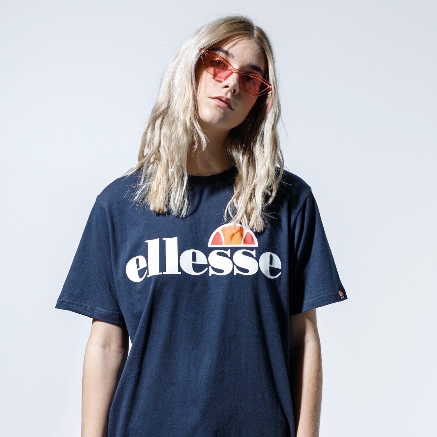 Femei tricou ELLESSE TRICOU ALBANY NAVY SGS03237429 Bleumarin