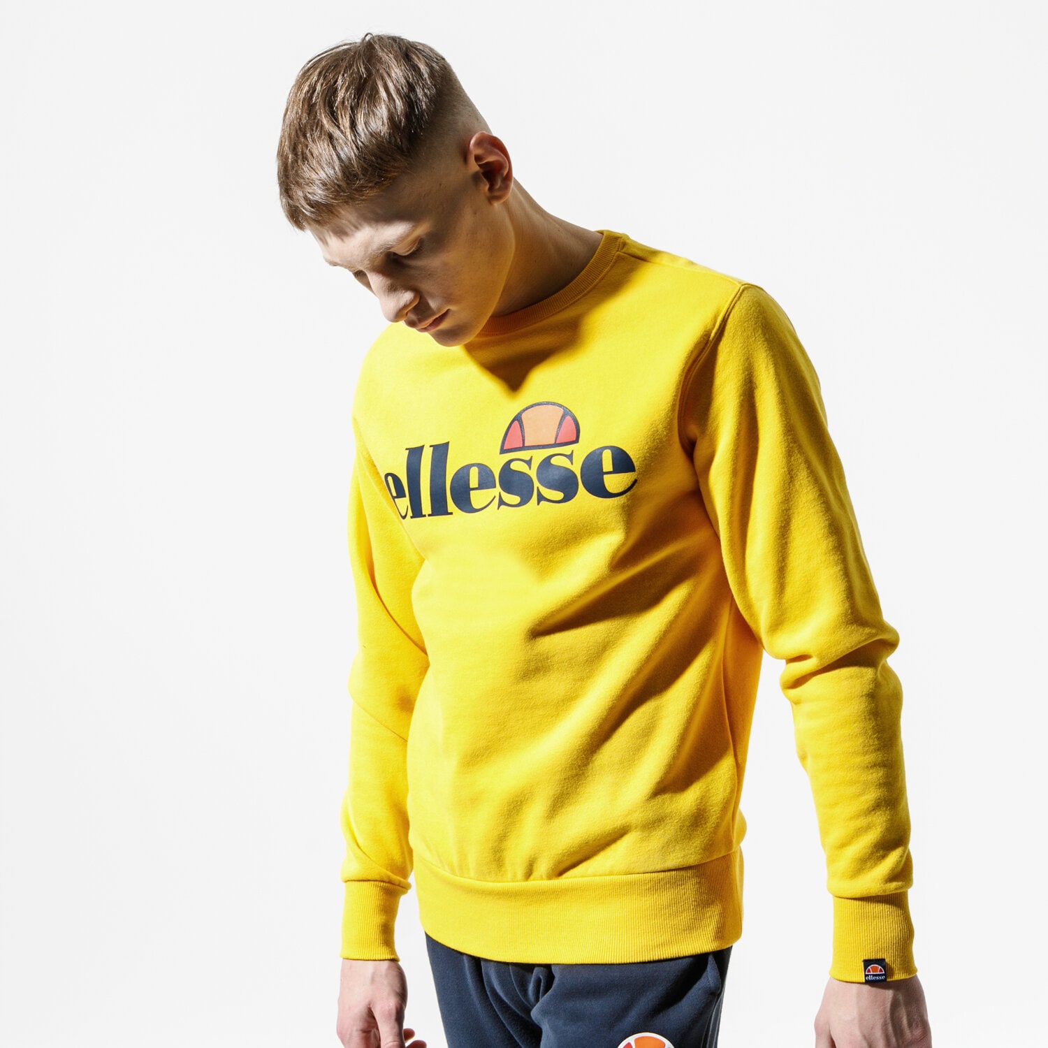 Bărbați bluză ELLESSE BLUZĂ SL SUCCISO SHE07930YELLOW Galben