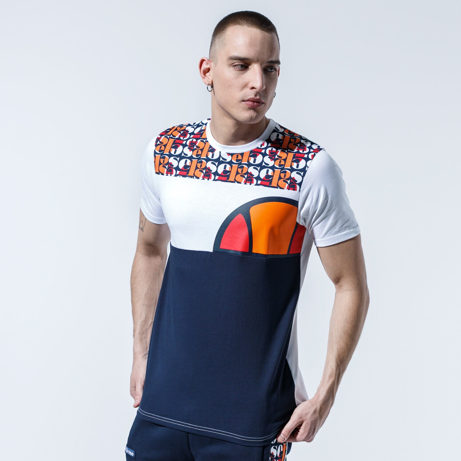 Bărbați tricou ELLESSE TRICOU CIRILLO SHE08543NAVY Bleumarin