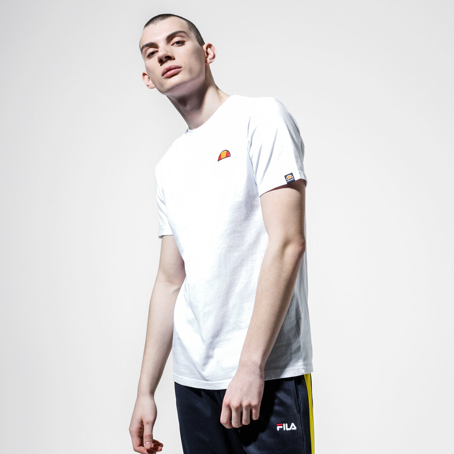 Bărbați tricou ELLESSE TRICOU KOSI SHE09994WHITE Alb
