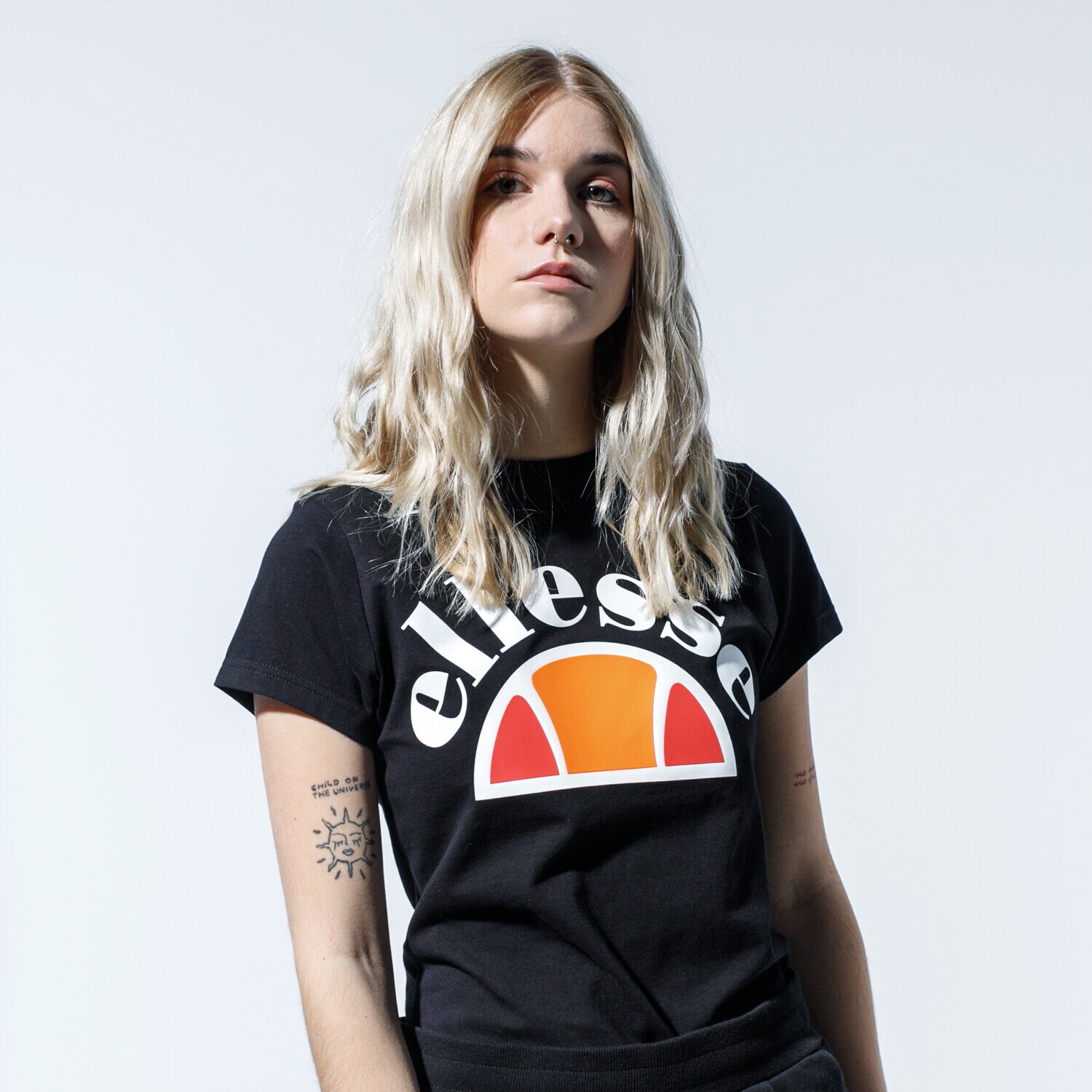 Femei tricou ELLESSE TRICOU CINE SGE09978BLACK Negru