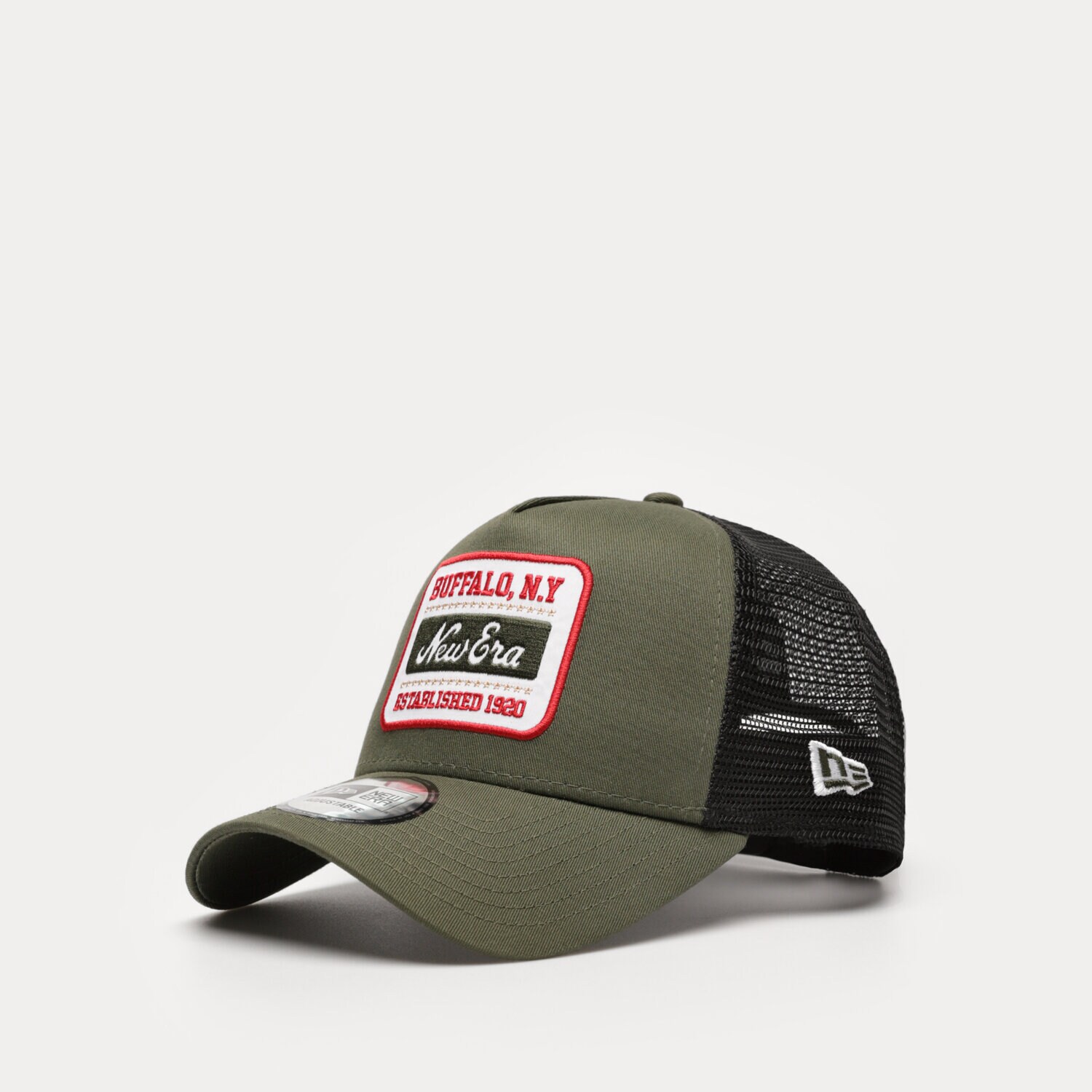 Bărbați șapcă NEW ERA CACIULA STATE PATCH TRUCKER NONE 60357959 Kaki