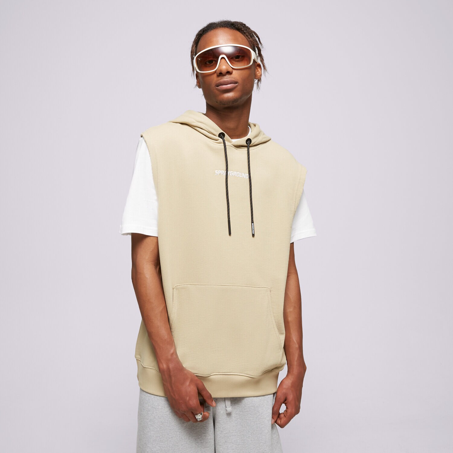 Bărbați veste SPRAYGROUND VESTĂ SP159 SP159-BROWN Maro