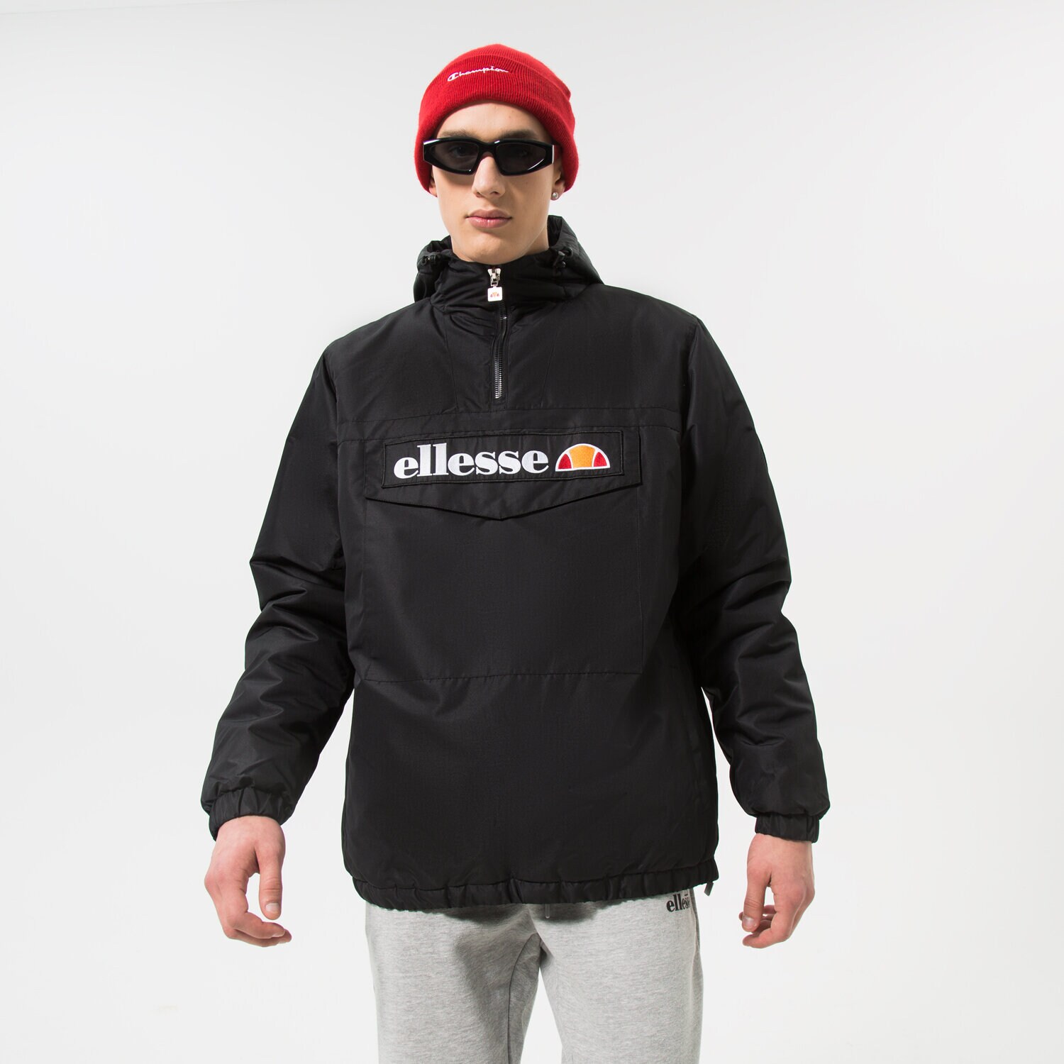 Bărbați eacă de iarnă ELLESSE JACHETĂ DE IARNĂ MONTERINI OH JACKET BLK SHK08149011 Negru