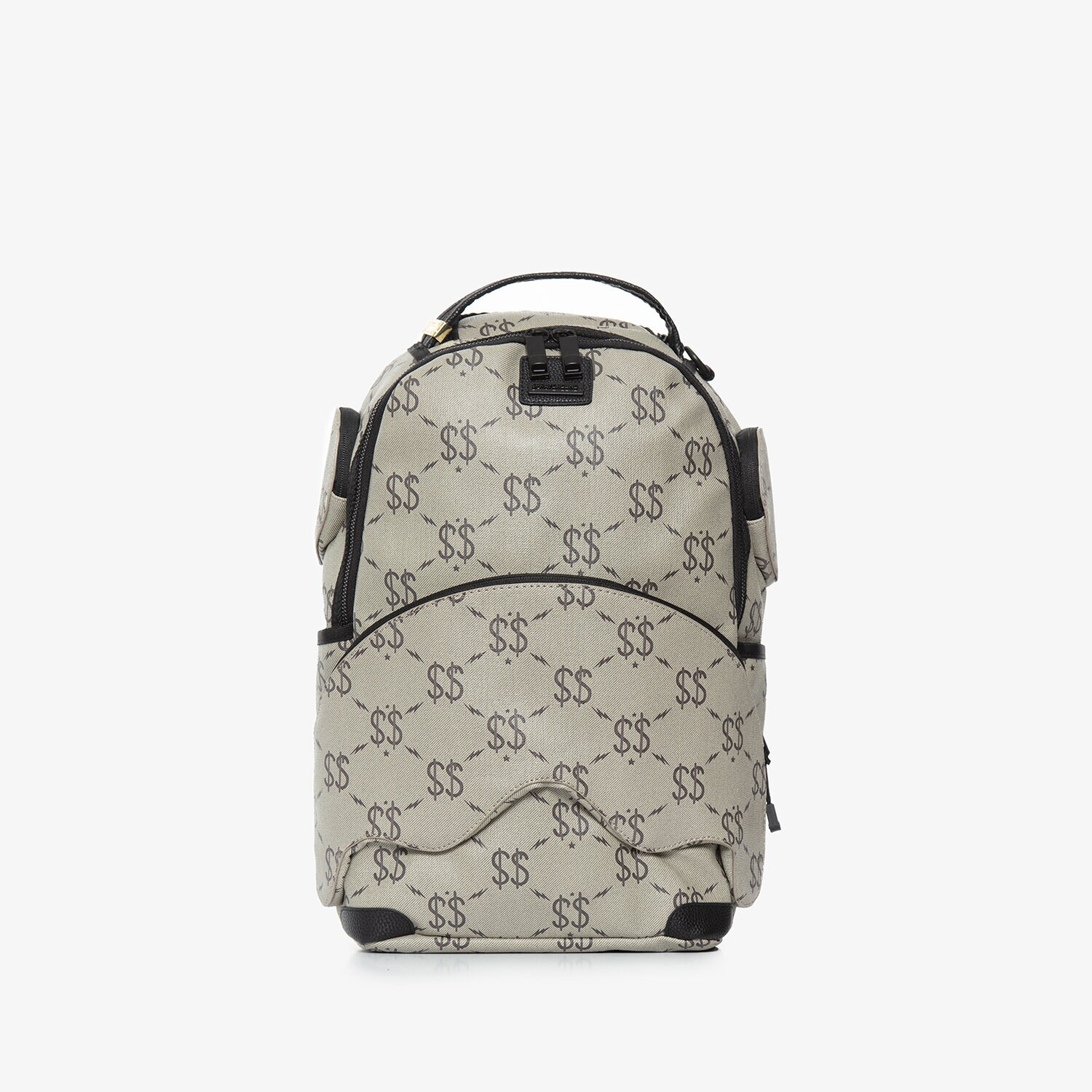 Femei rucsak SPRAYGROUND RUCSAC DOUBLE MONEY DLX BACKPACK 910B4636NSZ Gri