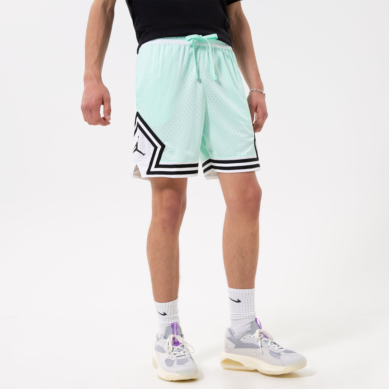 Femei pantaloni scurți JORDAN PANTALONI SCURȚI DH9075-379 turcoaz