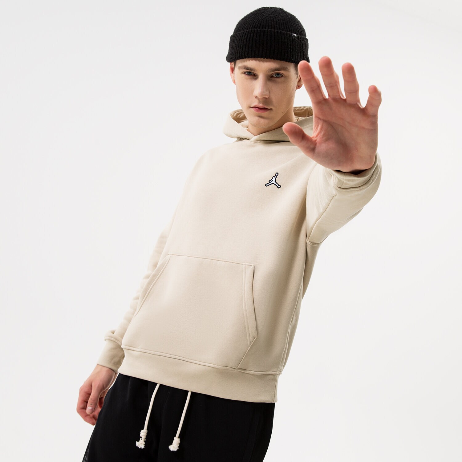 Bărbați bluză JORDAN BLUZĂ CU GLUGĂ M J ESSENTIAL FL DQ7466-206 Bej