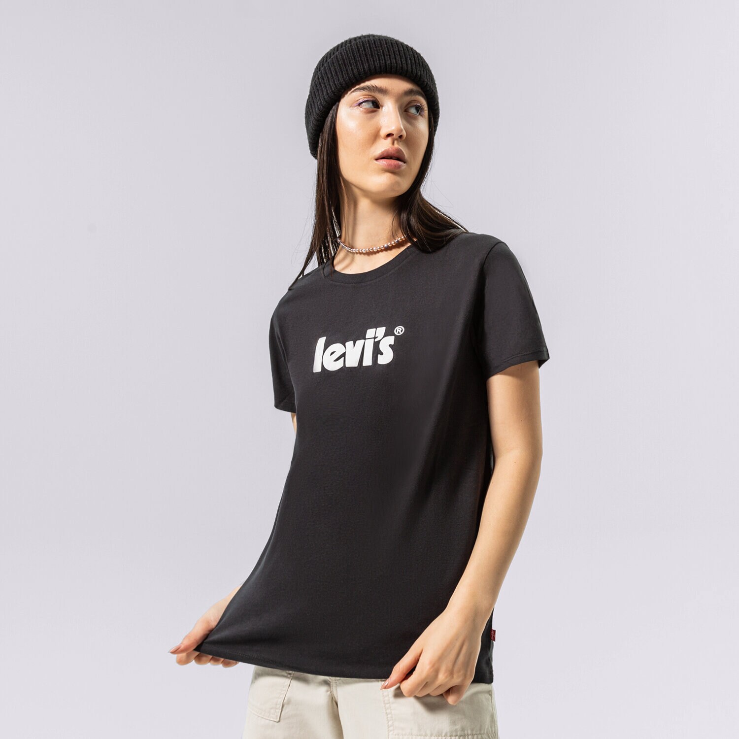 Femei tricou LEVI'S TRICOU GRAPHIC TEES 17369-1756 Negru