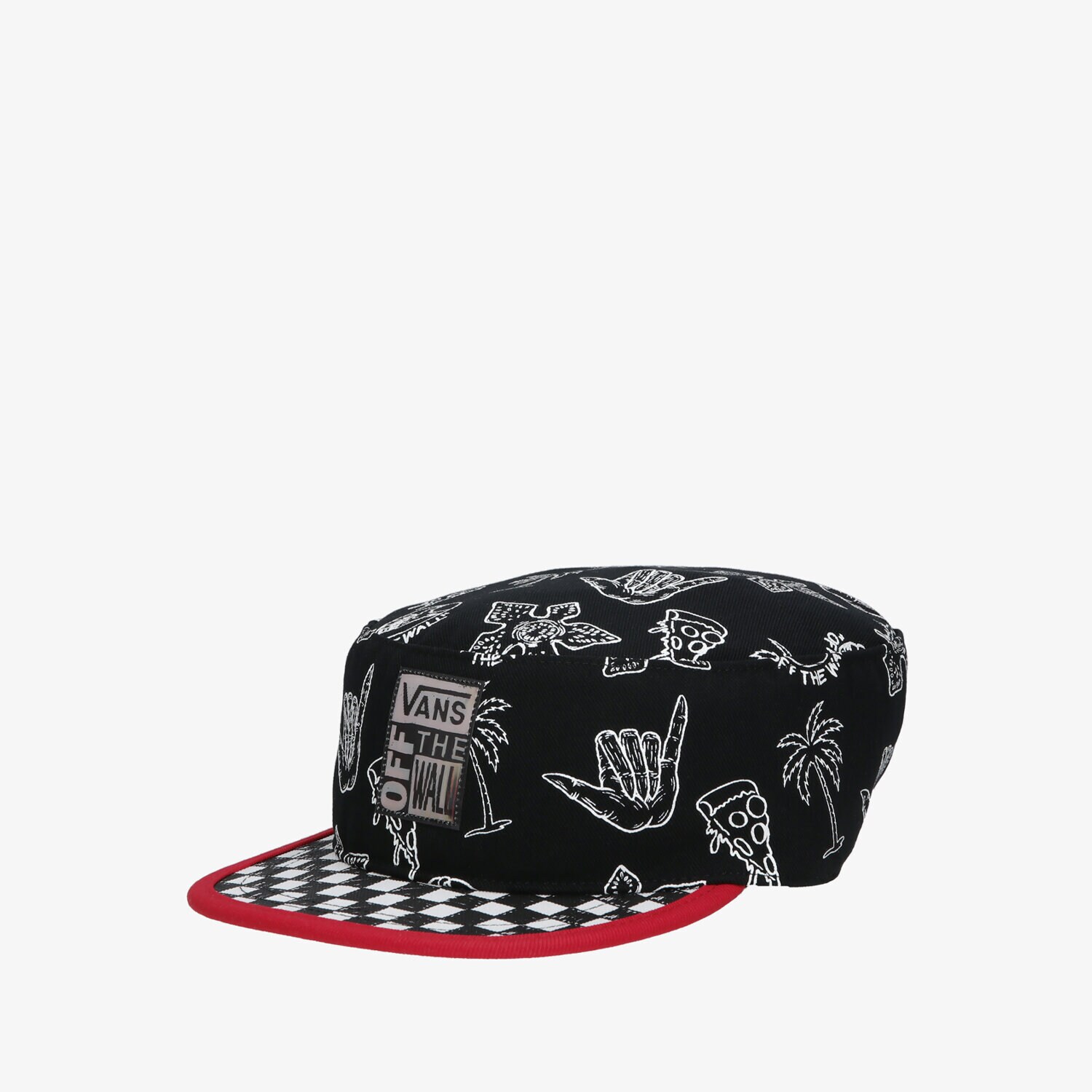Copii șapcă VANS CACIULA SKETCH PILL BOX HAT VN0007RRBLK1 Negru