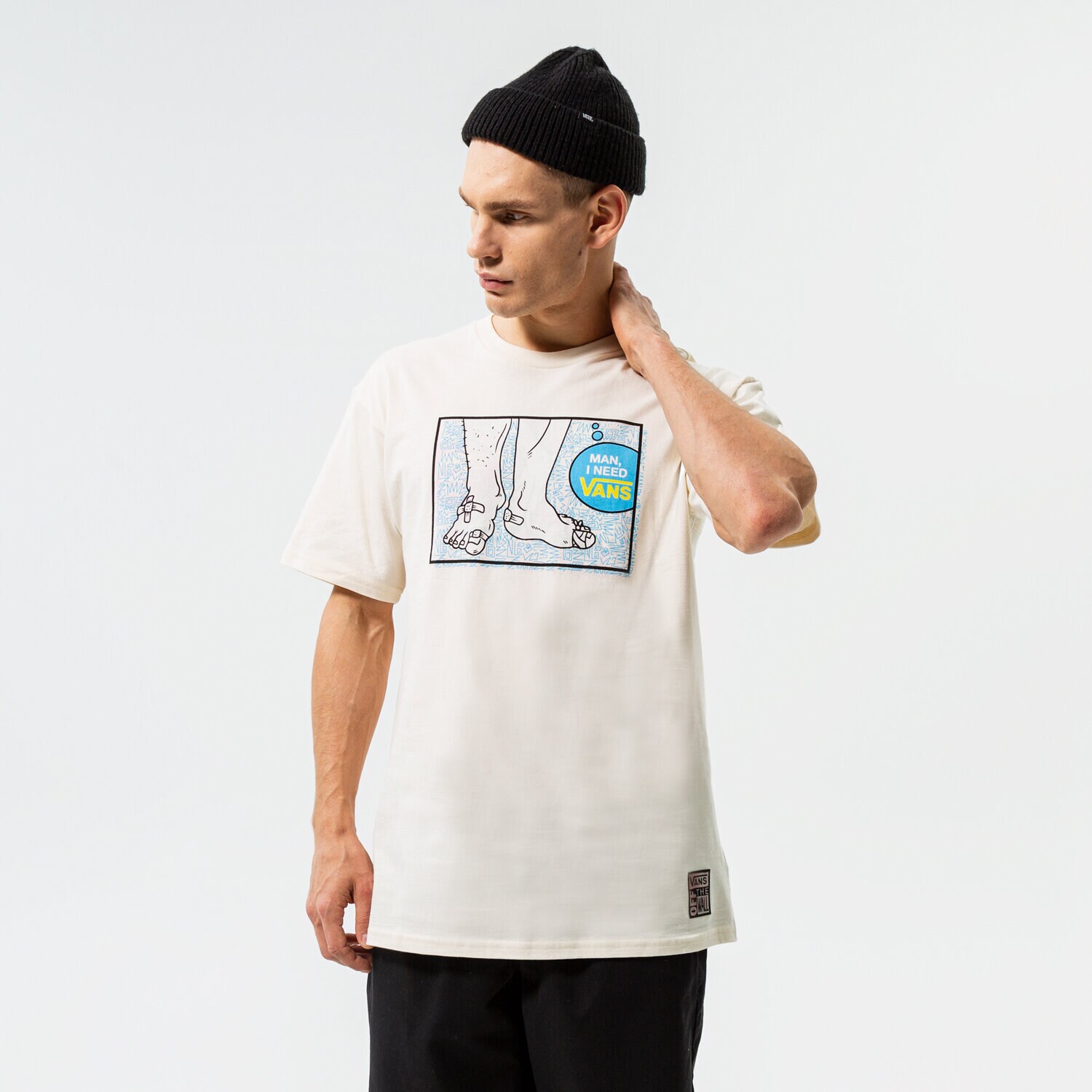 Bărbați tricou VANS TRICOU I NEED VANS REV. SS TEE VN0007RK3KS1 Galben