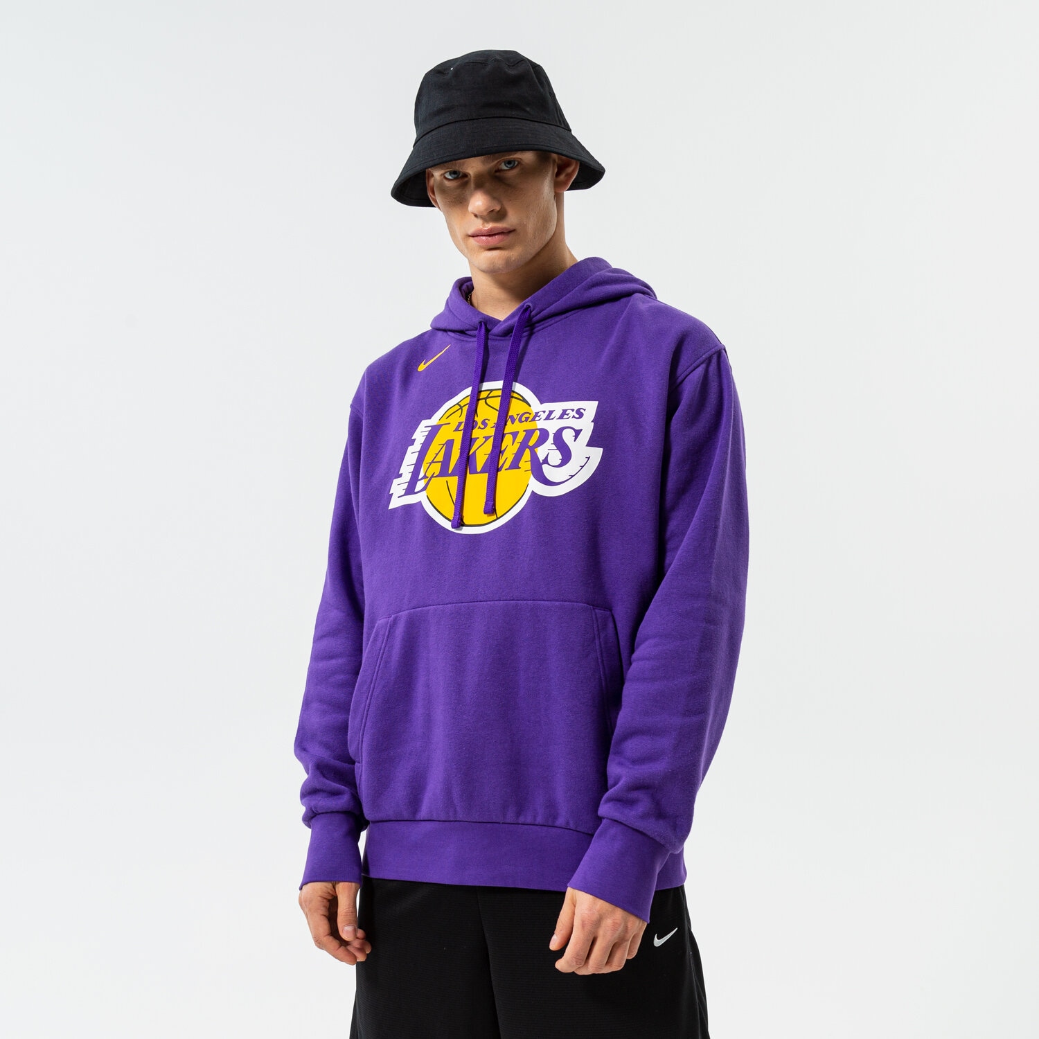 Bărbați bluză NIKE BLUZĂ CU GLUGĂ LAL M NK FLC PO ESSNTL NBA DN4709-504 Violet