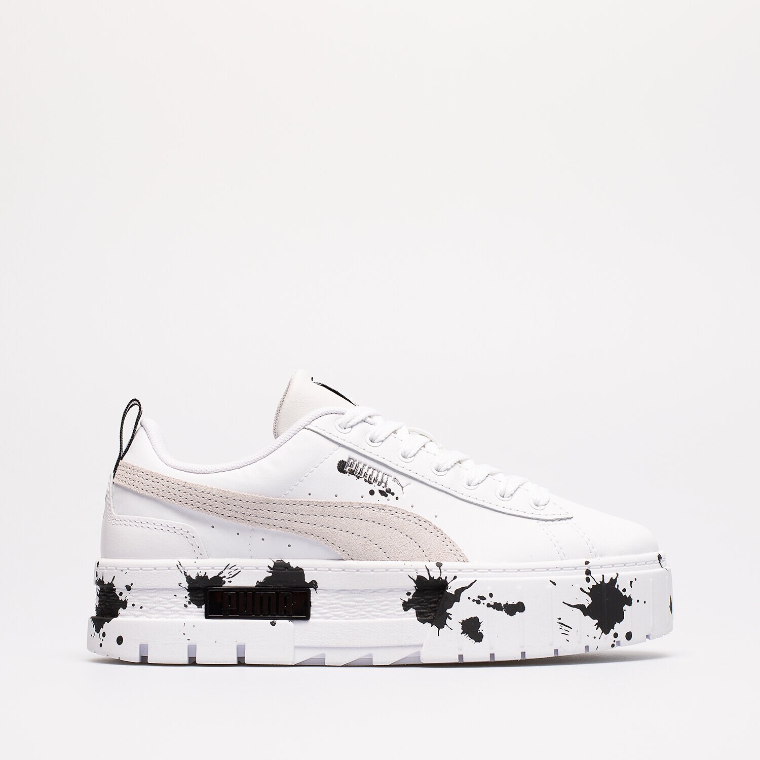 Femei pantofi sport PUMA MAYZE PAINT SPLASH WNS PUMA 387143-02 Alb