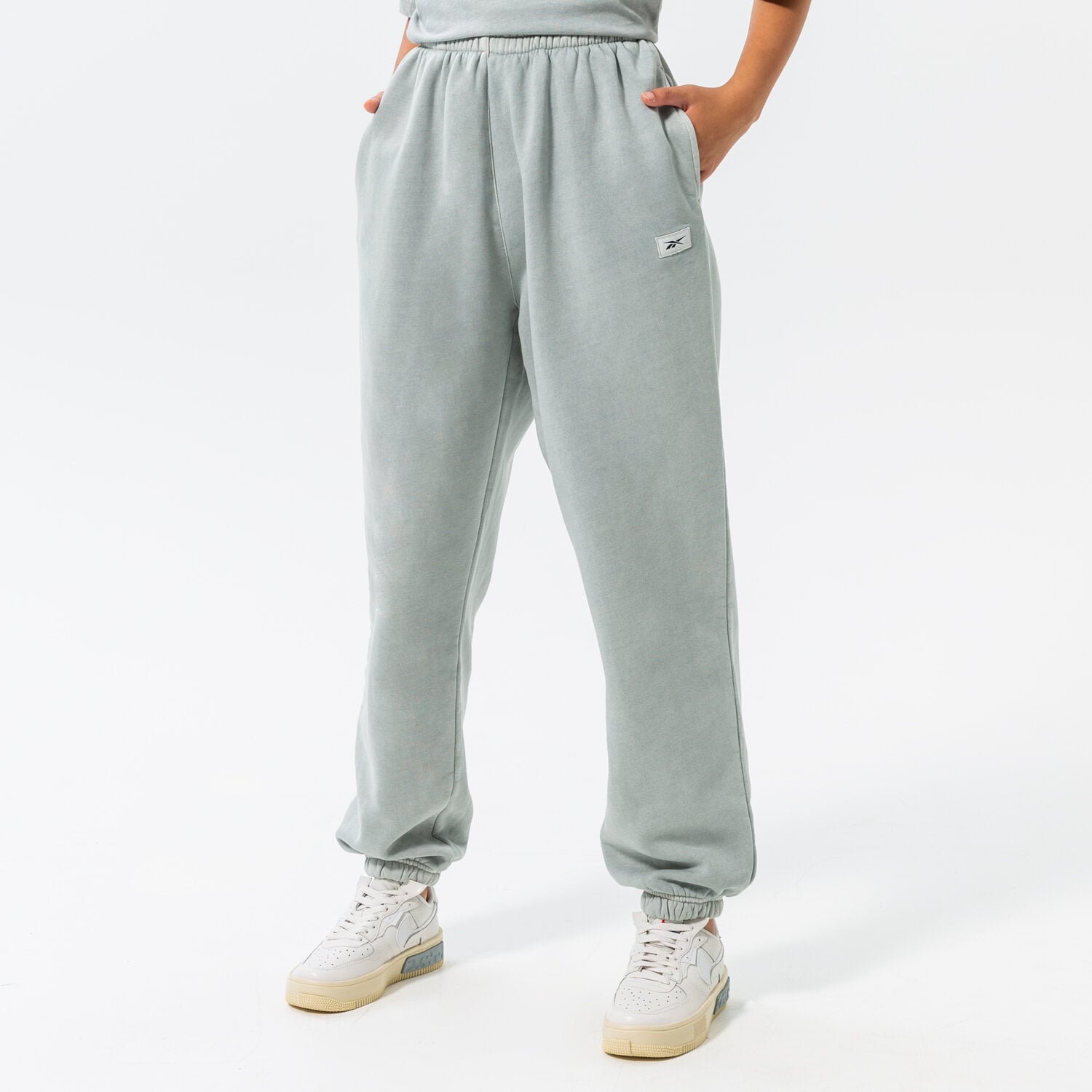 Femei pantaloni REEBOK PANTALONI  CL RBK ND FLEECE PANT HH9719 Gri