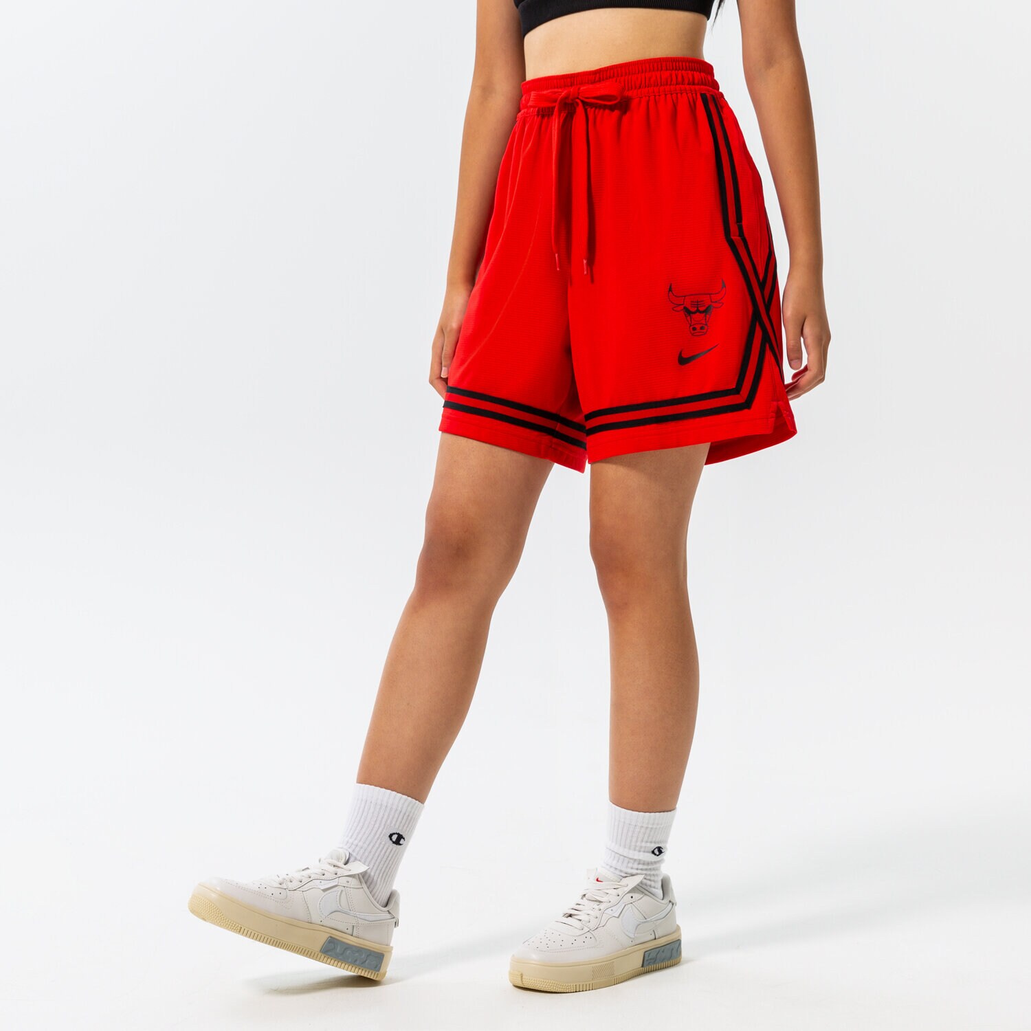 Femei pantaloni scurți NIKE PANTALONI SCURȚI CHI W NK DF SHORT XVR CTS NBA DN9521-657 Bordo